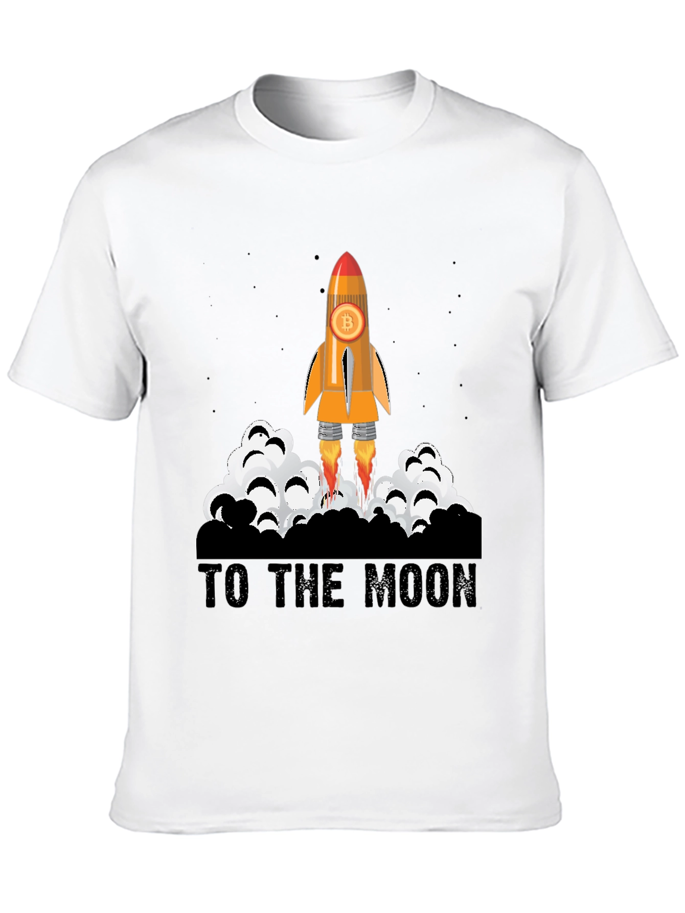 Bitcoin Rocket T-Shirt - To The Moon!