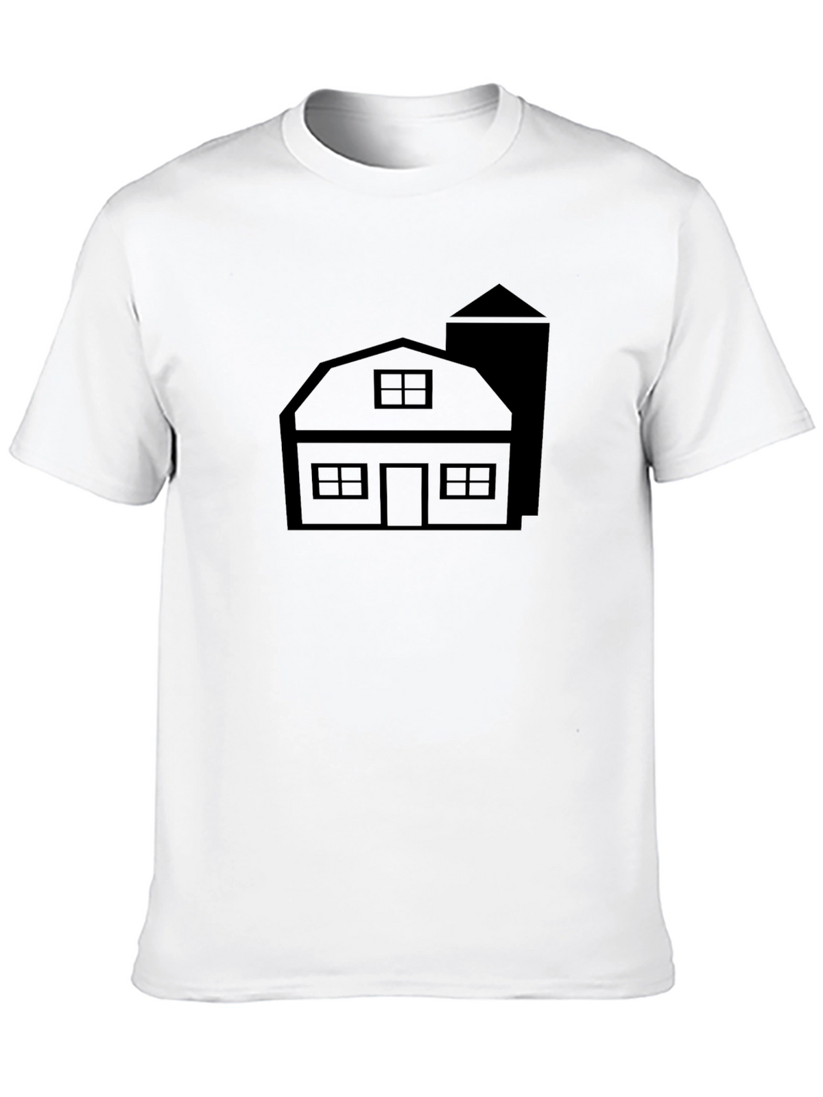 Farmhouse T-Shirt - Rustic Style Black
