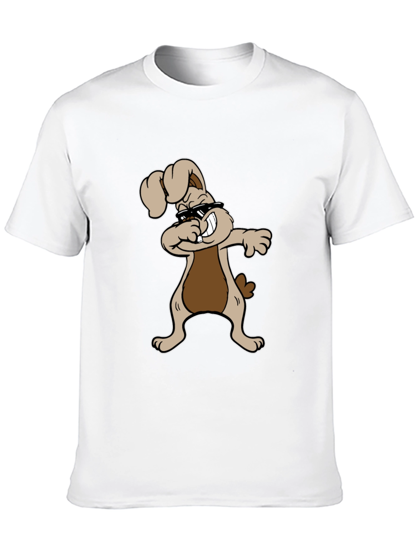 Dabbing Bunny Graphic Tee