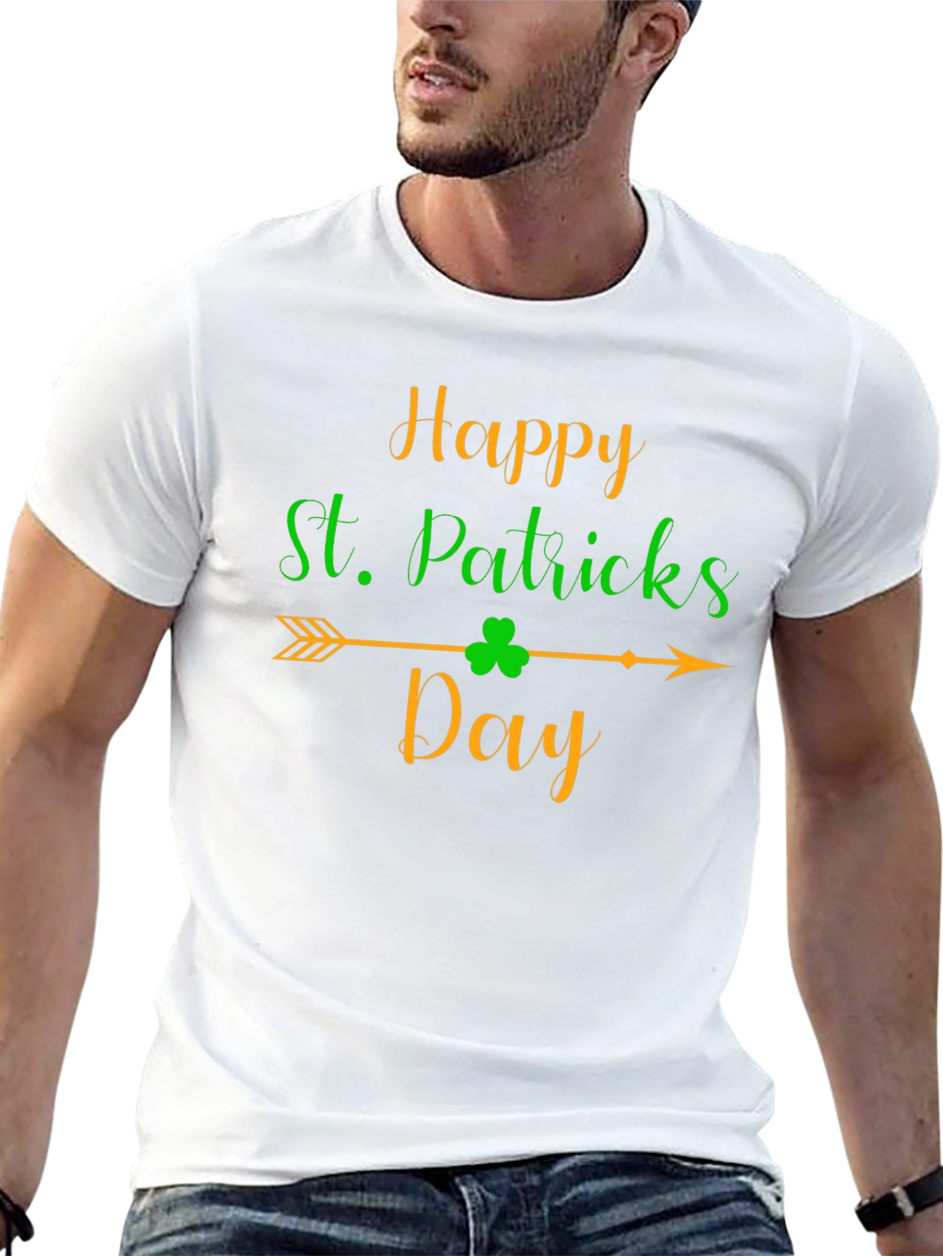 St. Patricks Day Black T-Shirt