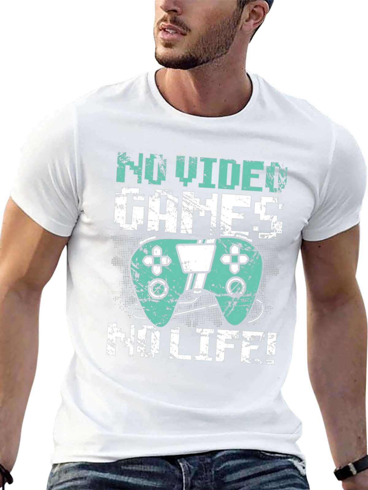 No Video Games No Life T-Shirt