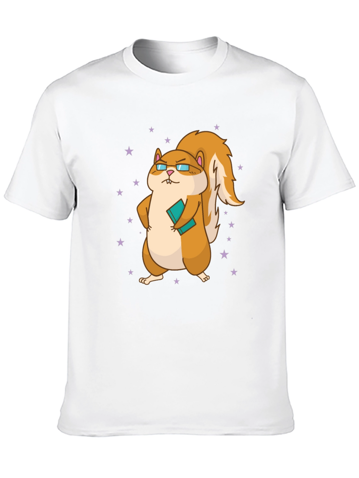 Nerdy Squirrel Graphic Tee