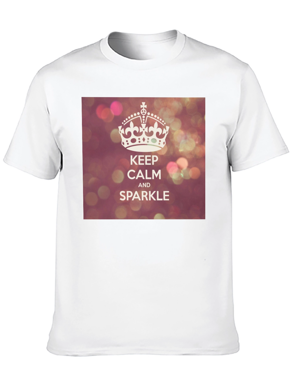 Keep Calm and Sparkle Graphic T-Shirt
