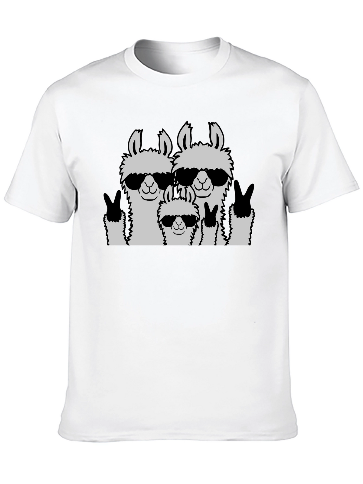 Llama Family T-Shirt