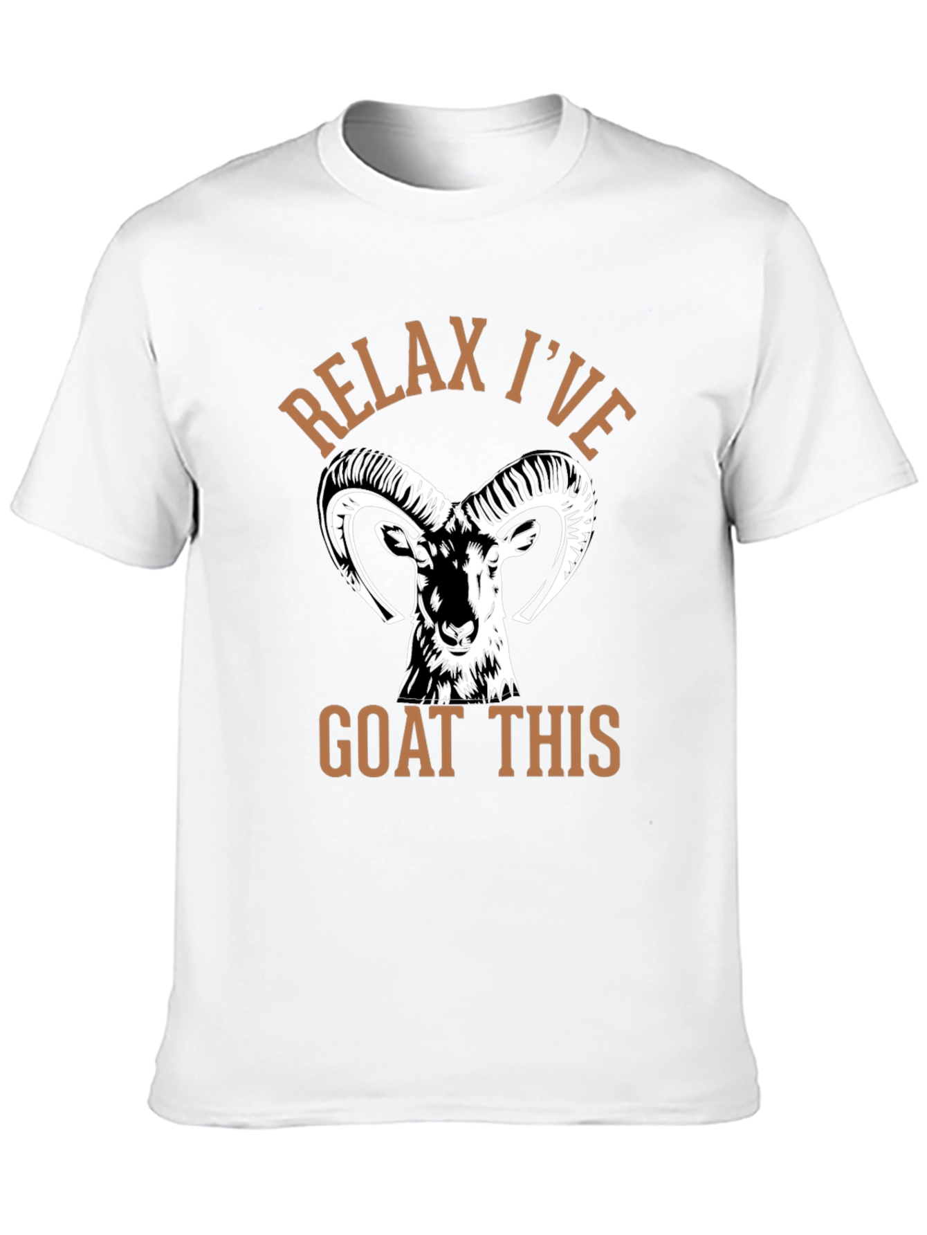 Relax Ive Goat This Graphic T-Shirt