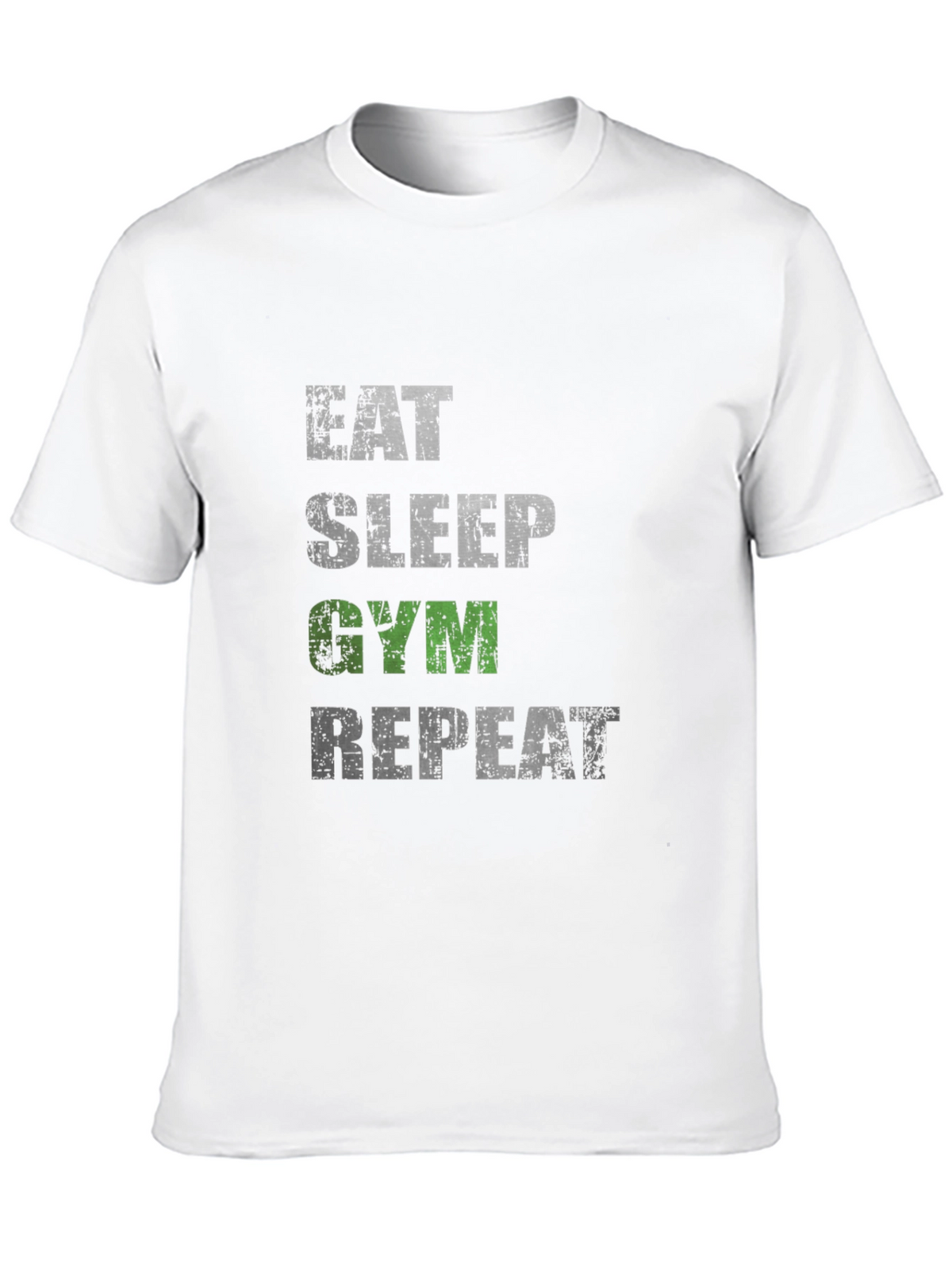 Eat Sleep Gym Repeat Graphic Tee