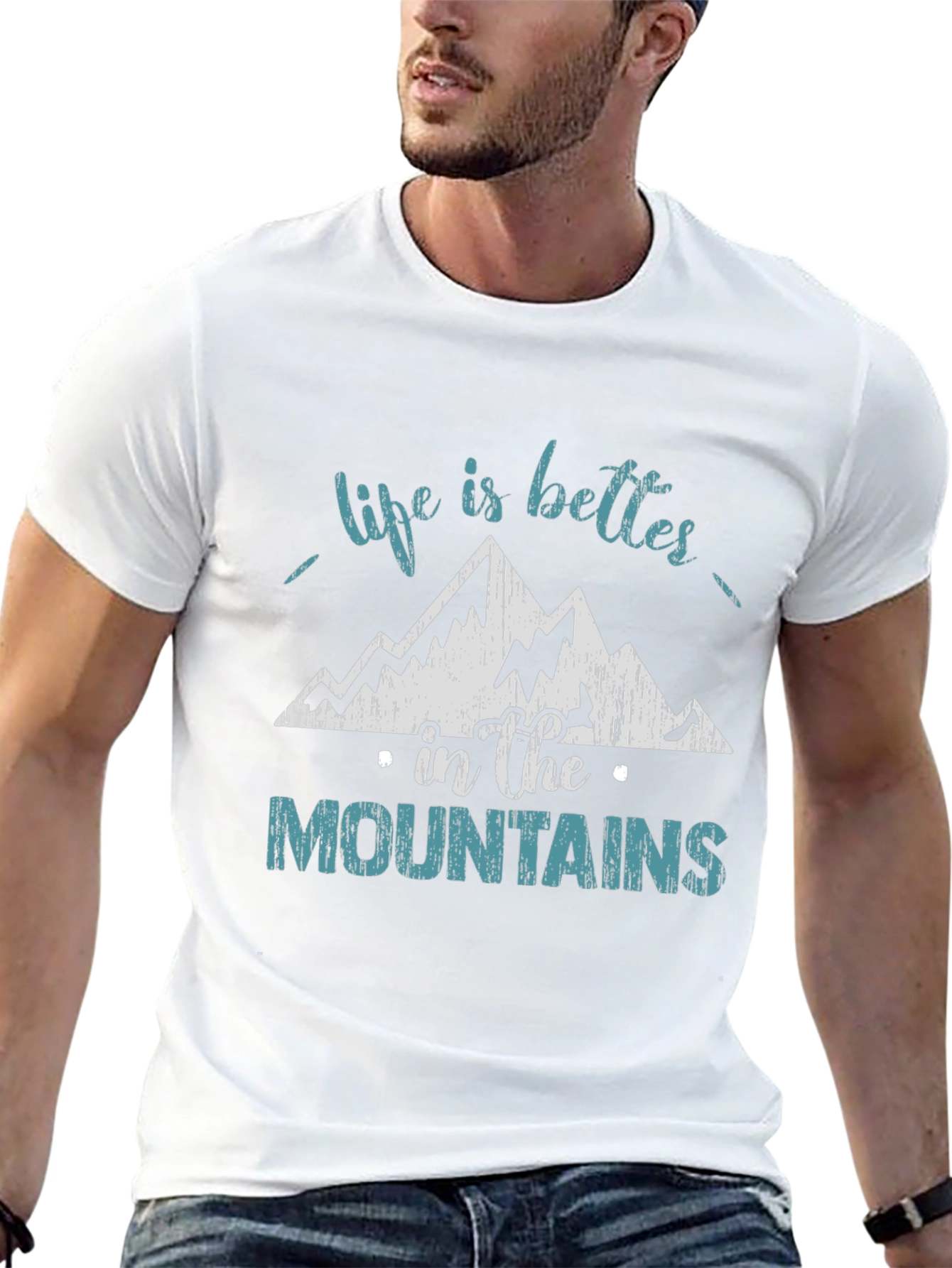 Mountains Life Better Graphic Tee