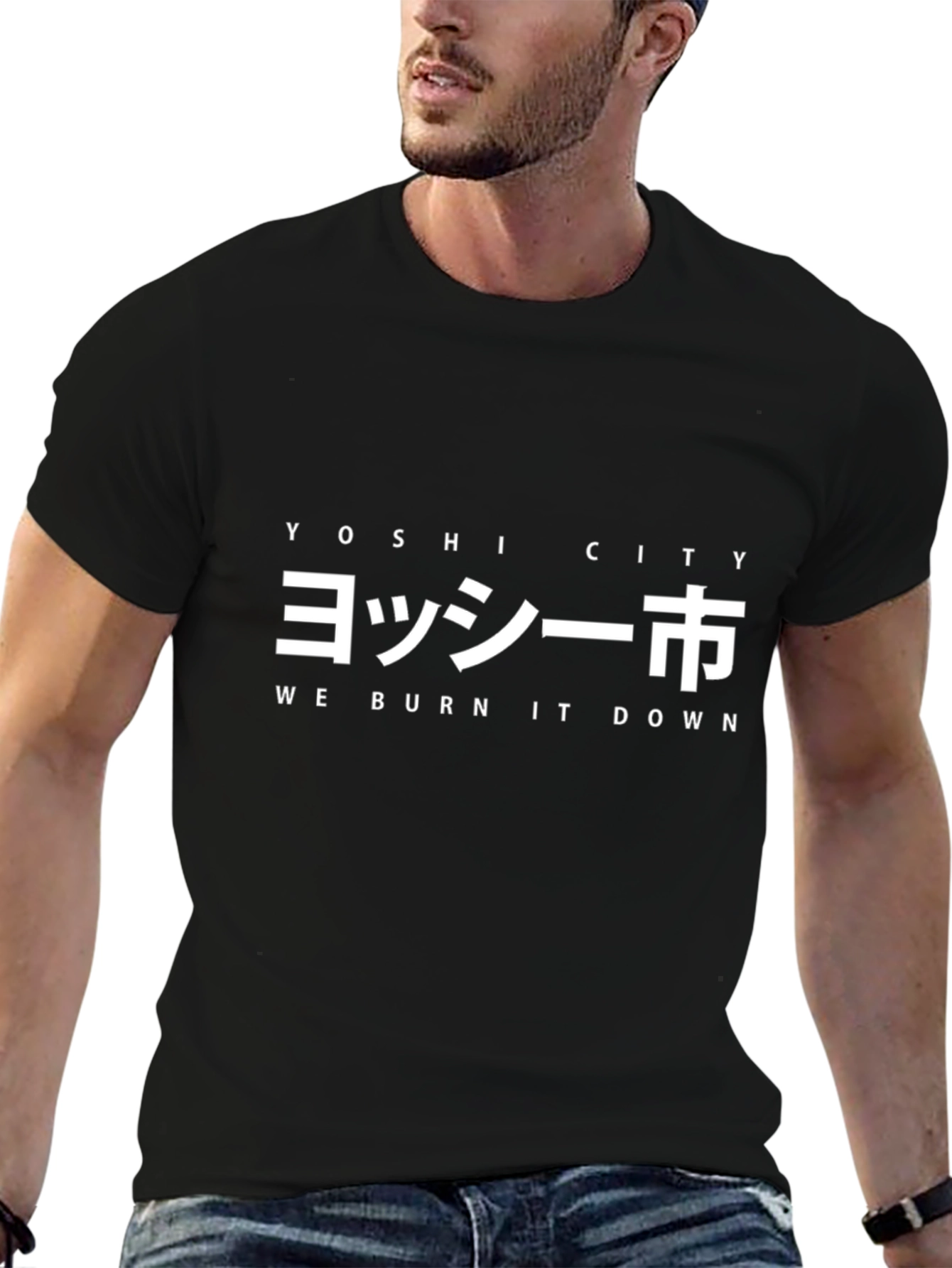Yoshi City We Burn It Down Graphic Tee
