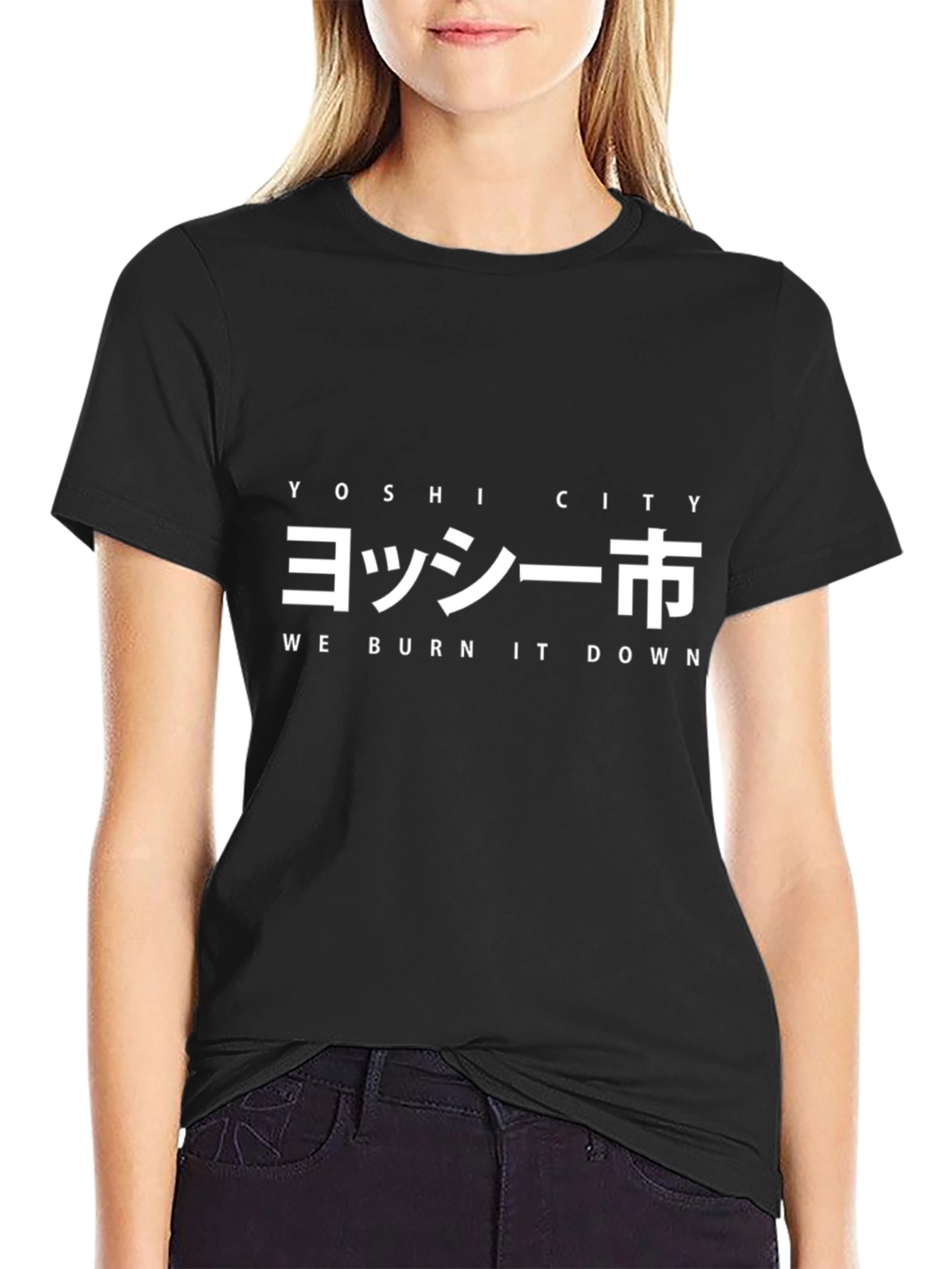 Yoshi City We Burn It Down Graphic Tee