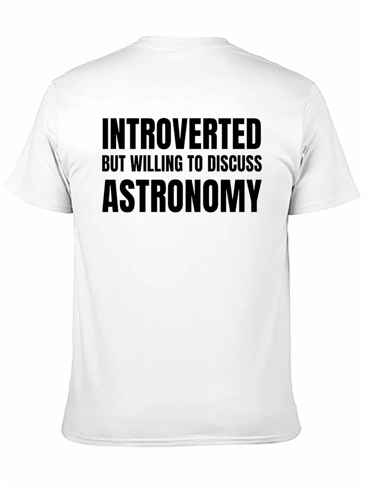 Introverted Astronomy T-Shirt - Soft Cotton Tee