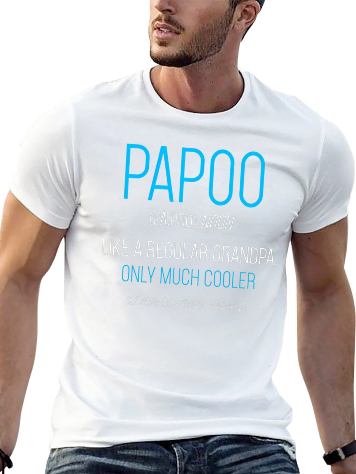 Papoo Definition T-Shirt - Cool Grandpa Tee