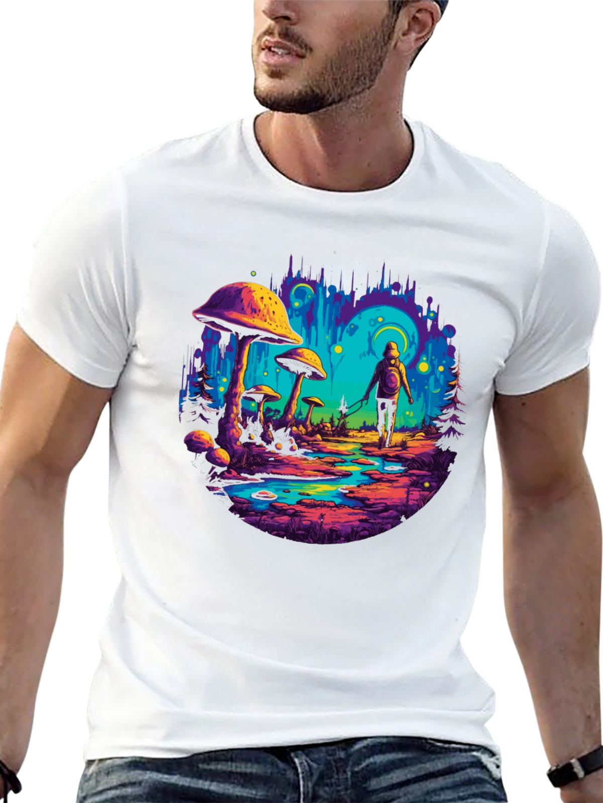 Mystical Mushroom Trip T-Shirt
