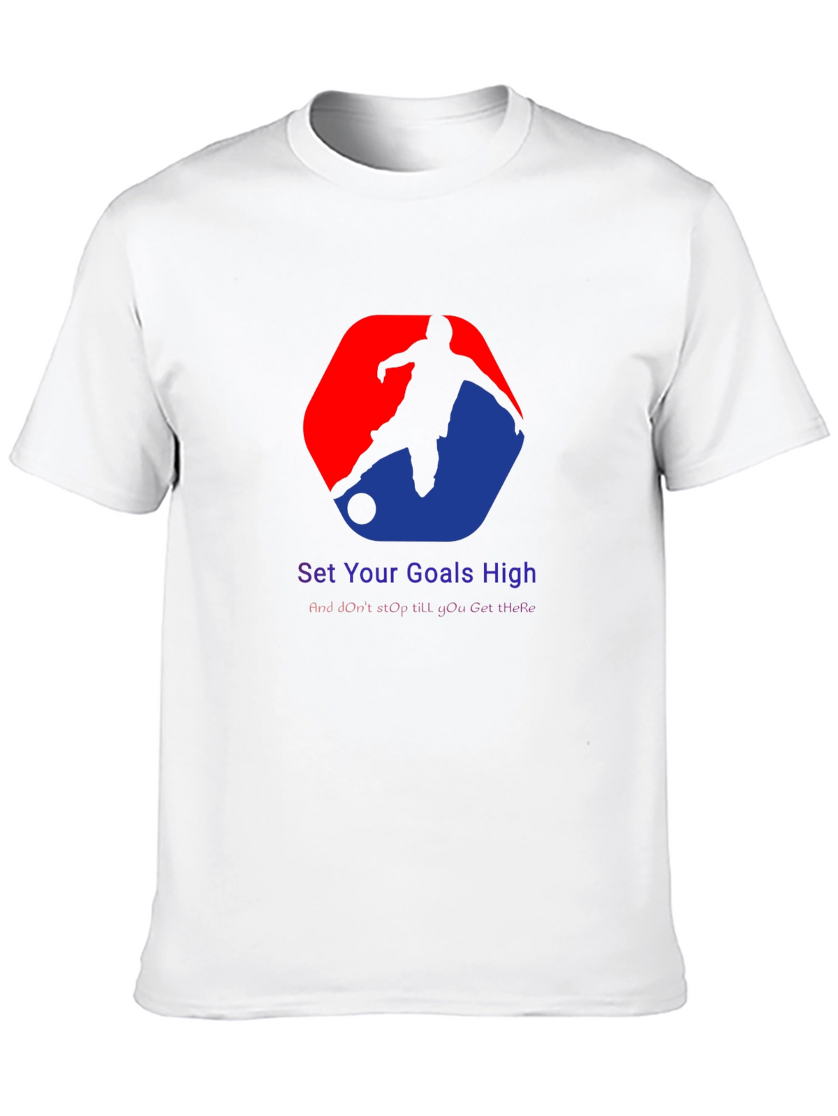 Motivational Soccer Graphic T-Shirt