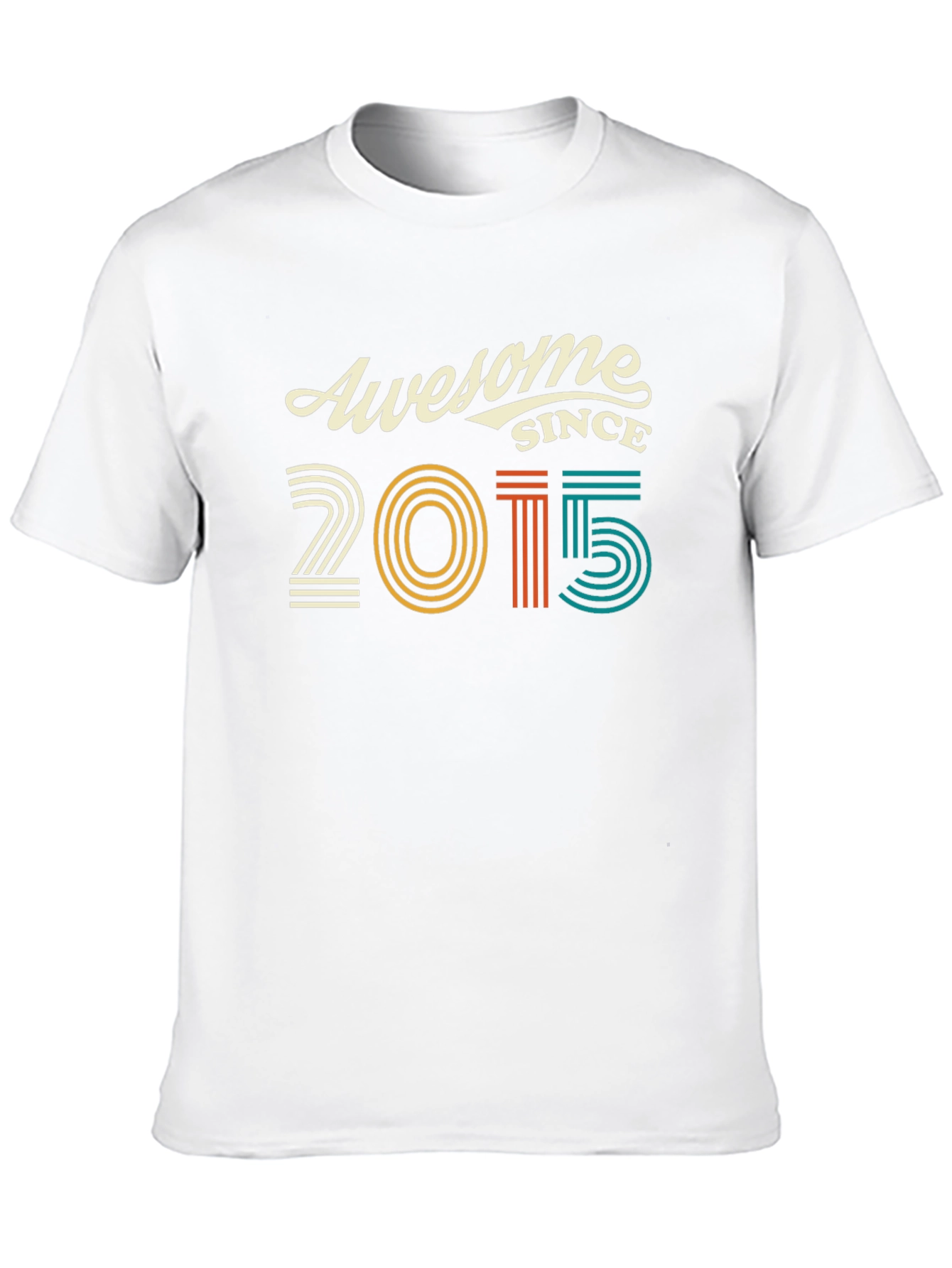 Awesome Since 2015 Graphic Tee