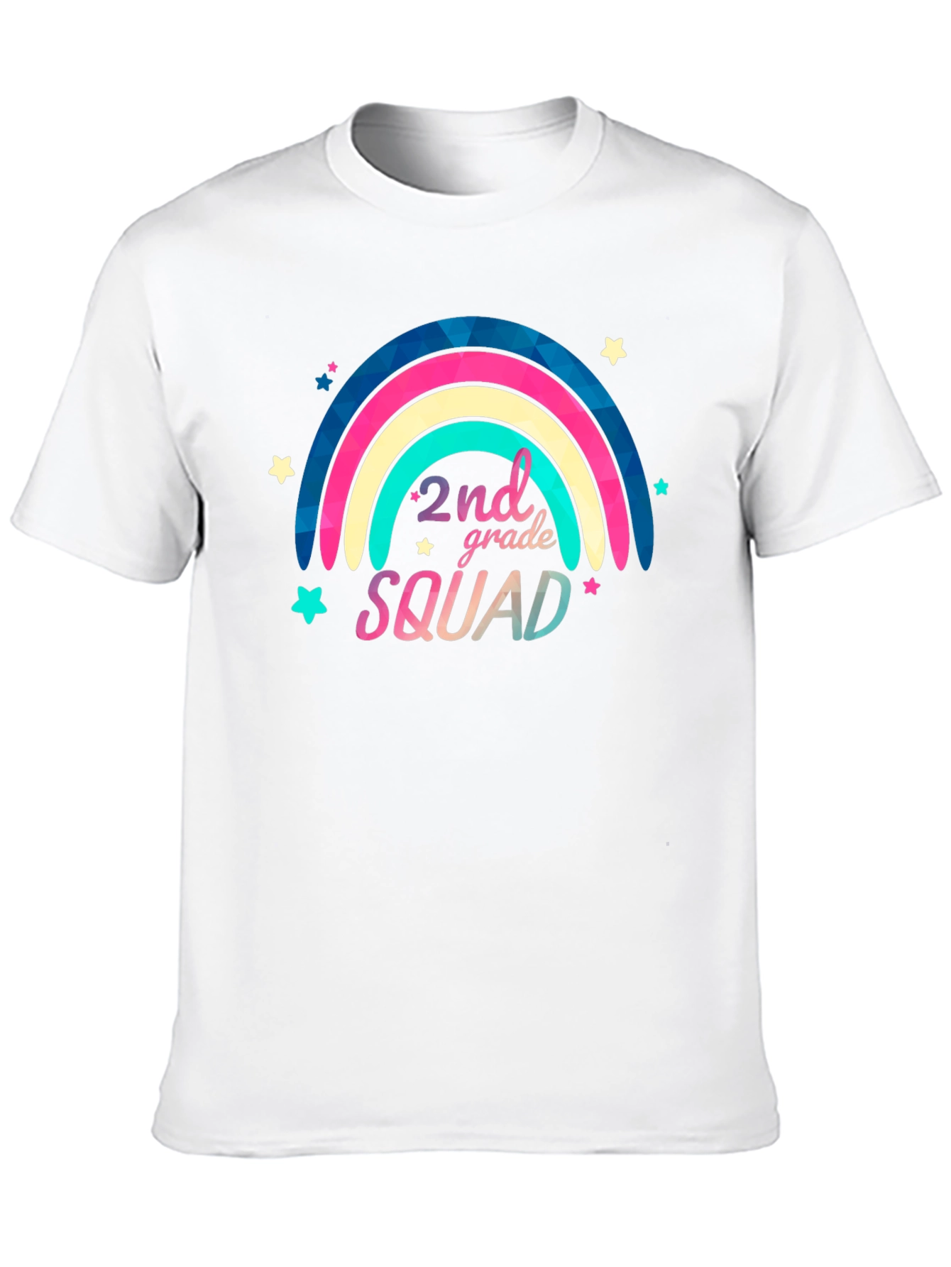 2nd Grade Squad Black T-Shirt