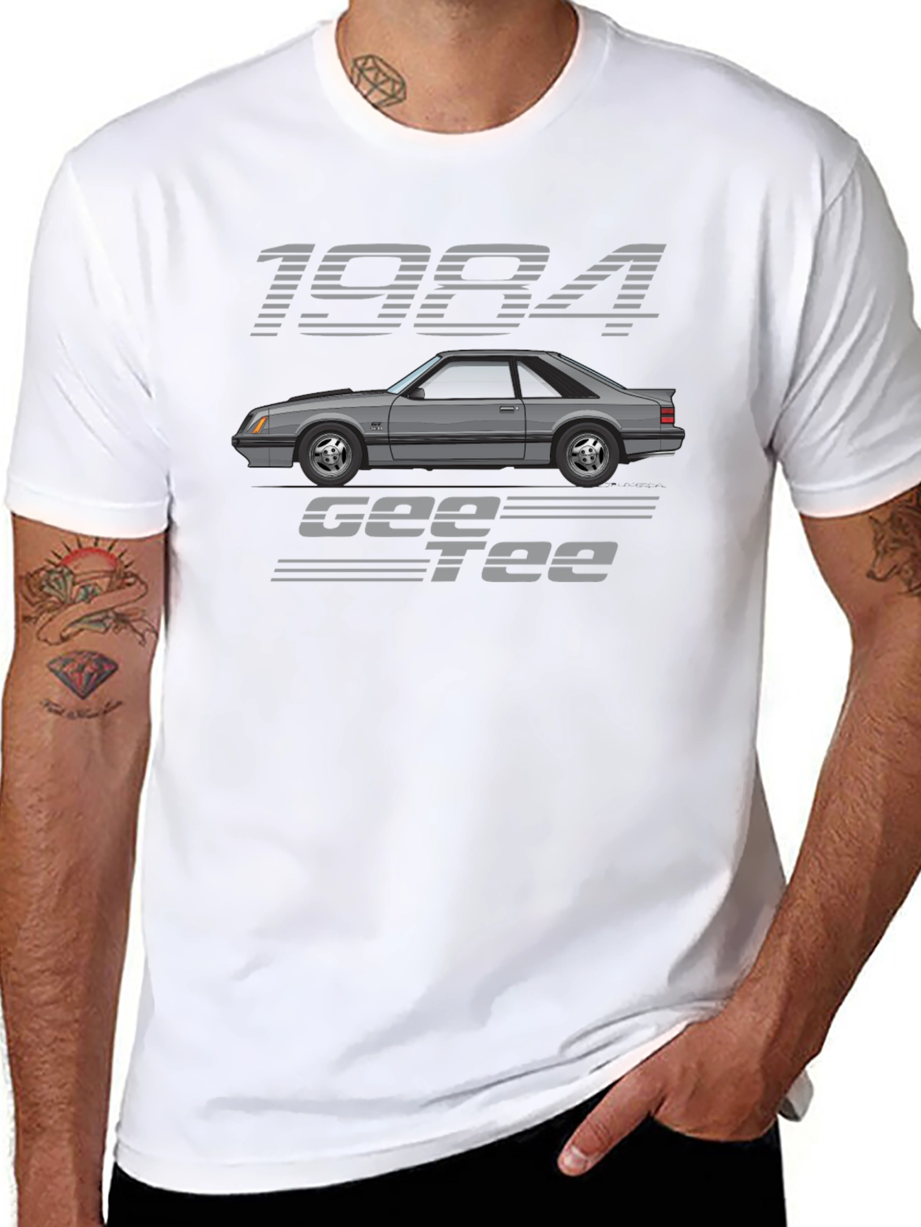 1984 Gee Tee Car Graphic T-Shirt