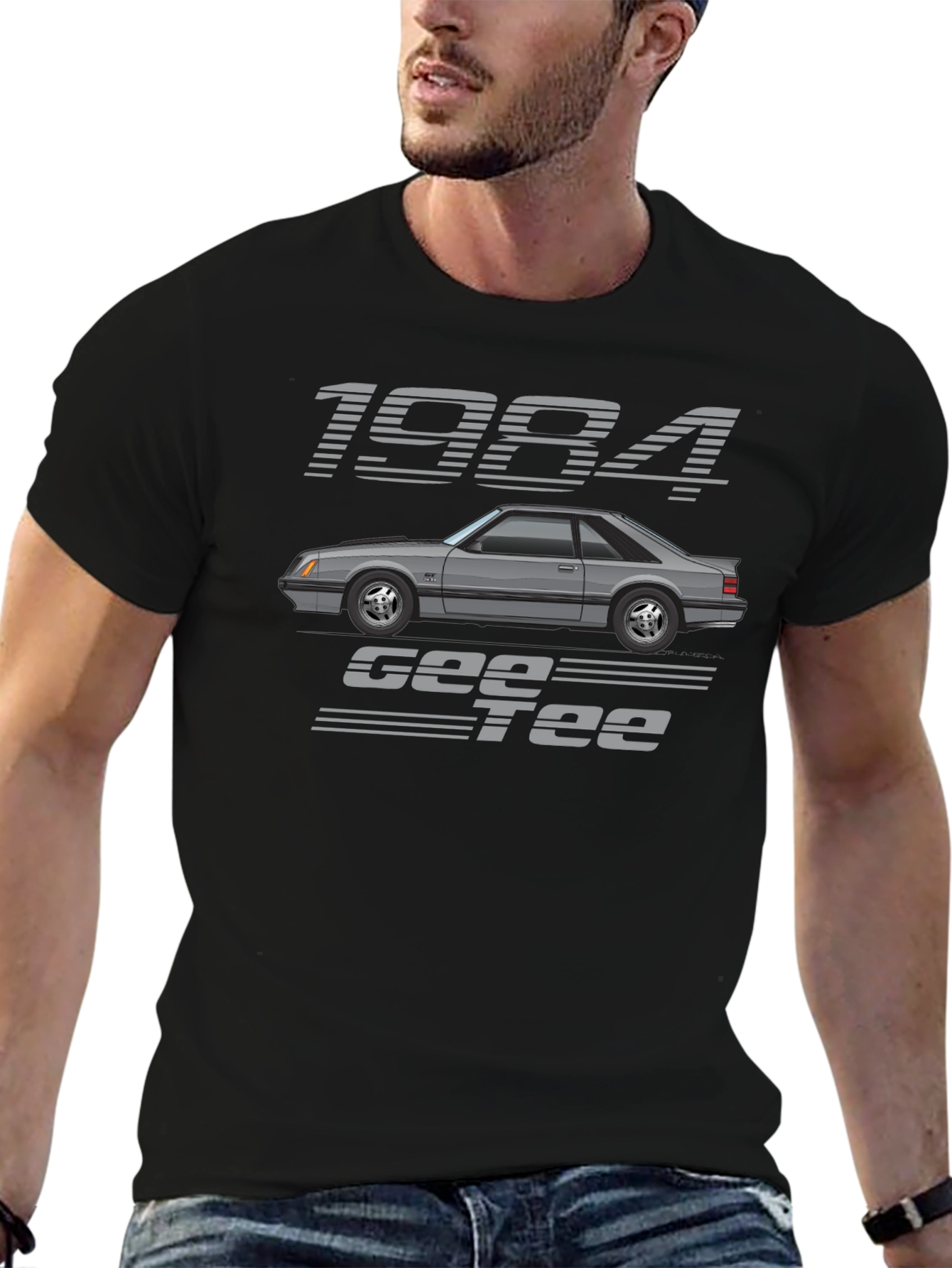 1984 Gee Tee Car Graphic T-Shirt