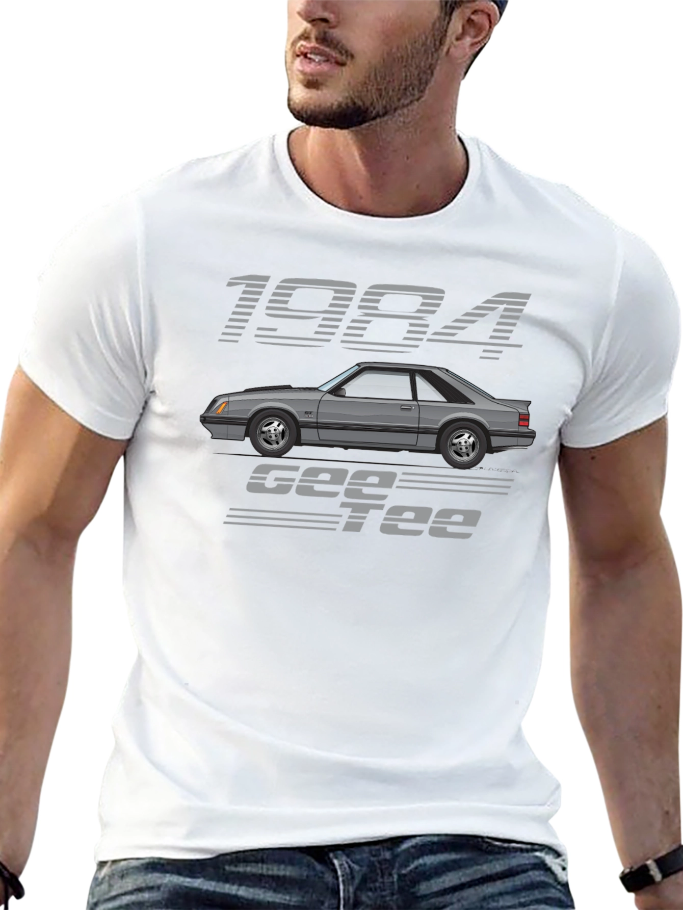 1984 Gee Tee Car Graphic T-Shirt