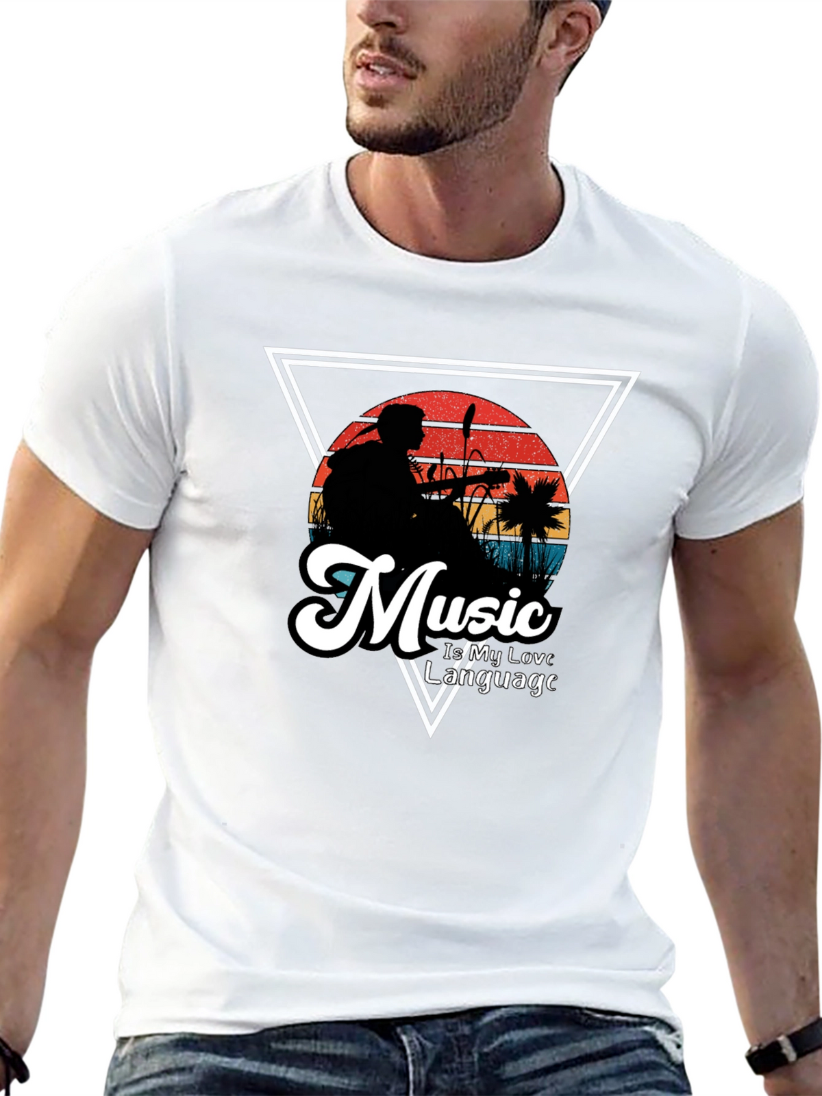 Music is My Love Language Graphic Tee