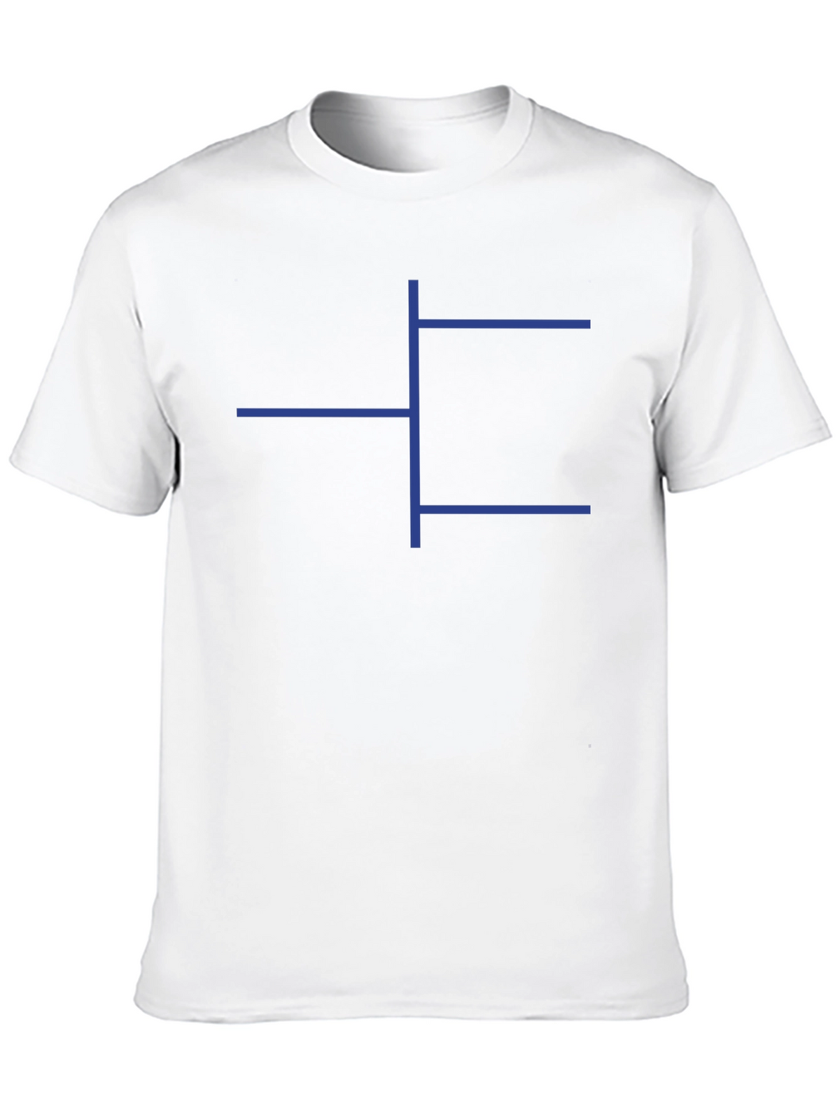 Geometric Print Black T-Shirt - Modern Casual Tee