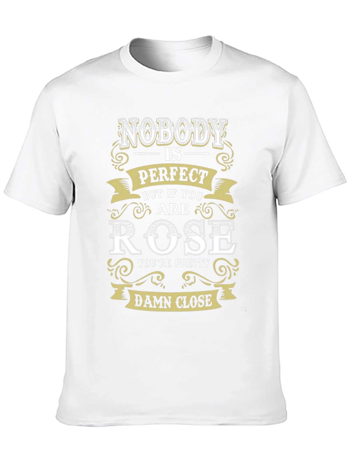 Funny Rose Graphic T-Shirt