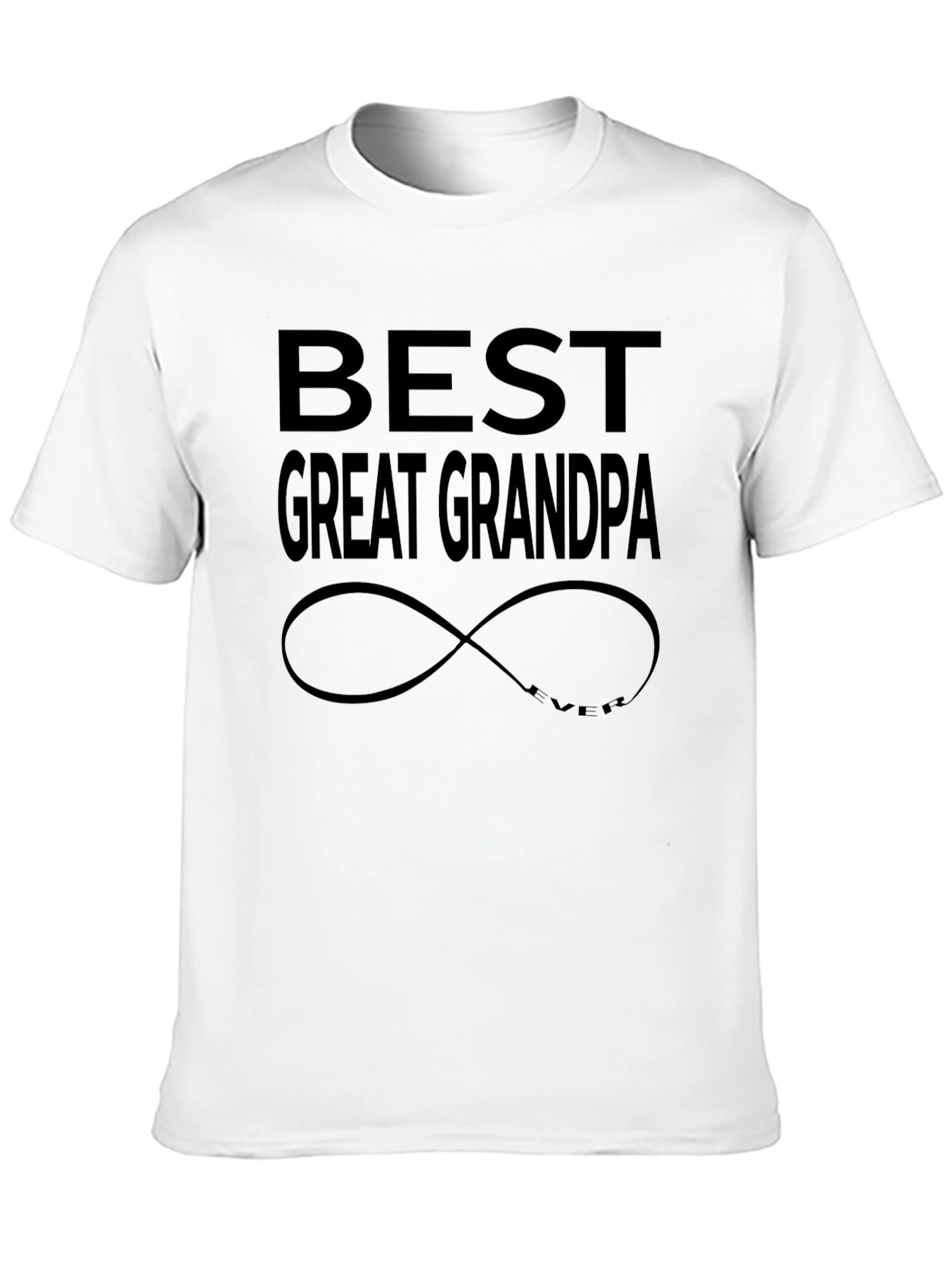Best Great Grandpa Ever T-Shirt - Infinity Symbol