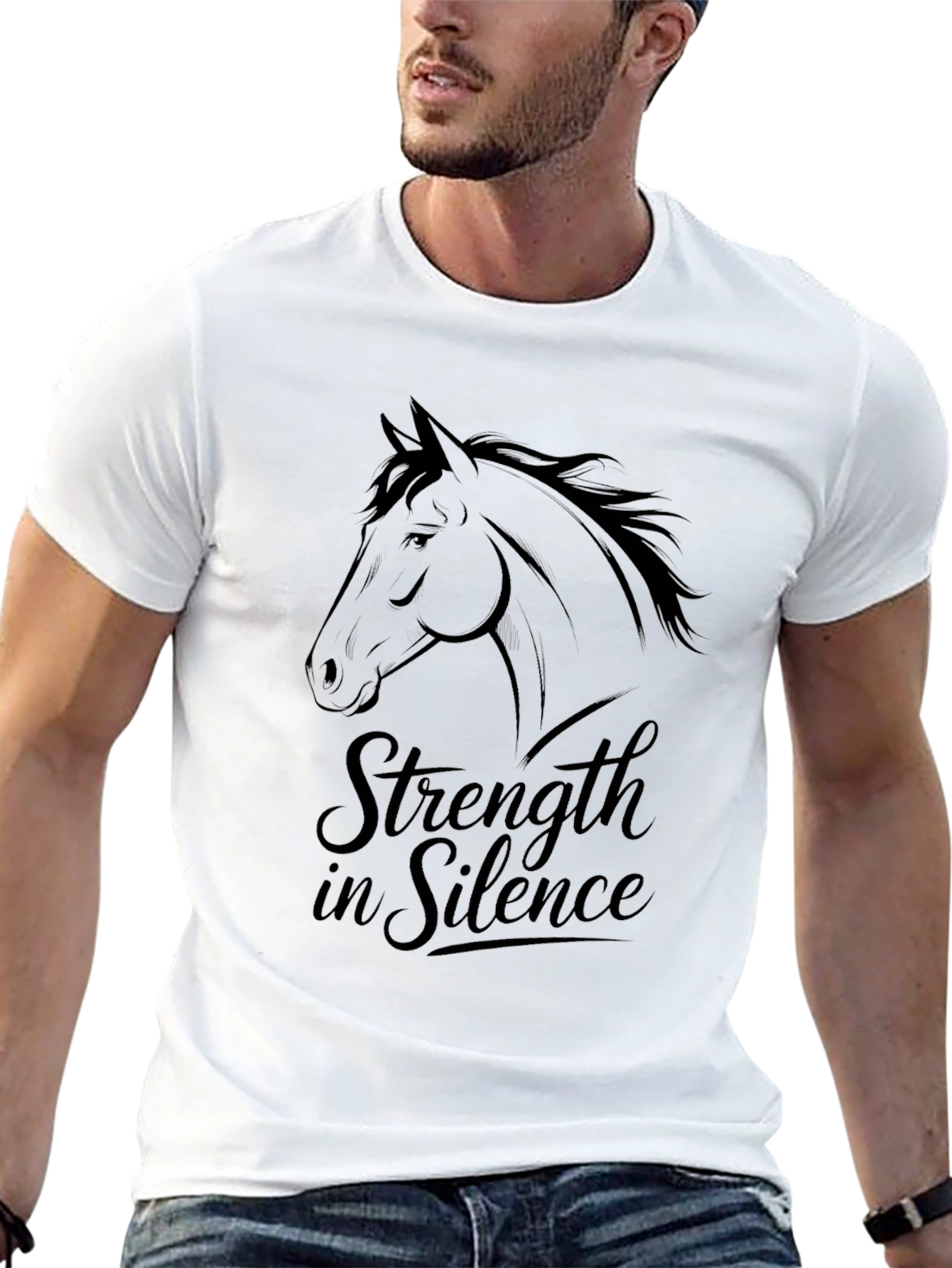 Strength in Silence Graphic Tee