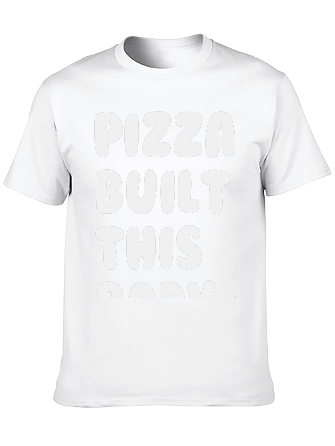 Pizza Built This Body Graphic Tee