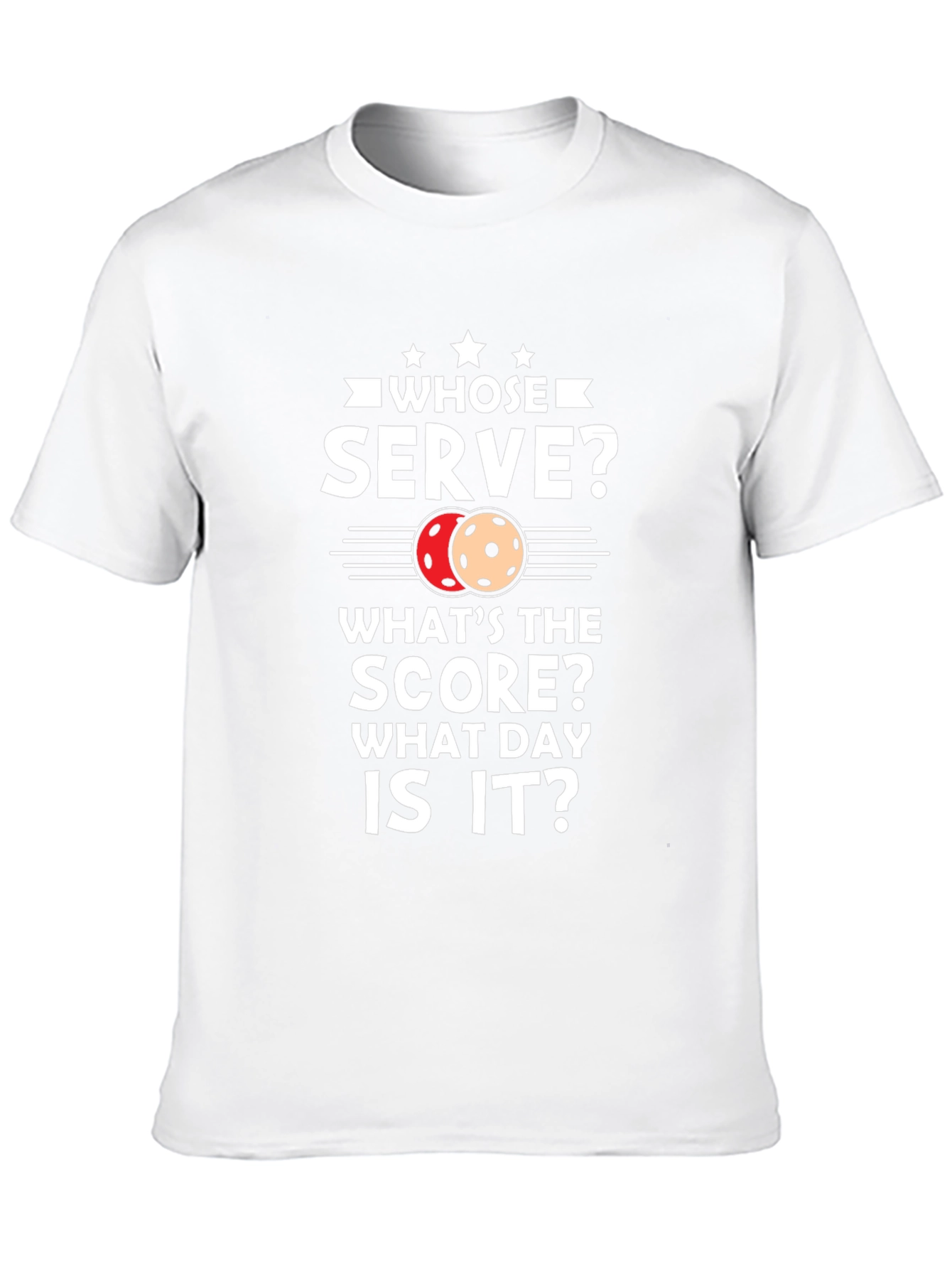 Whose Serve? Pickleball Graphic Tee