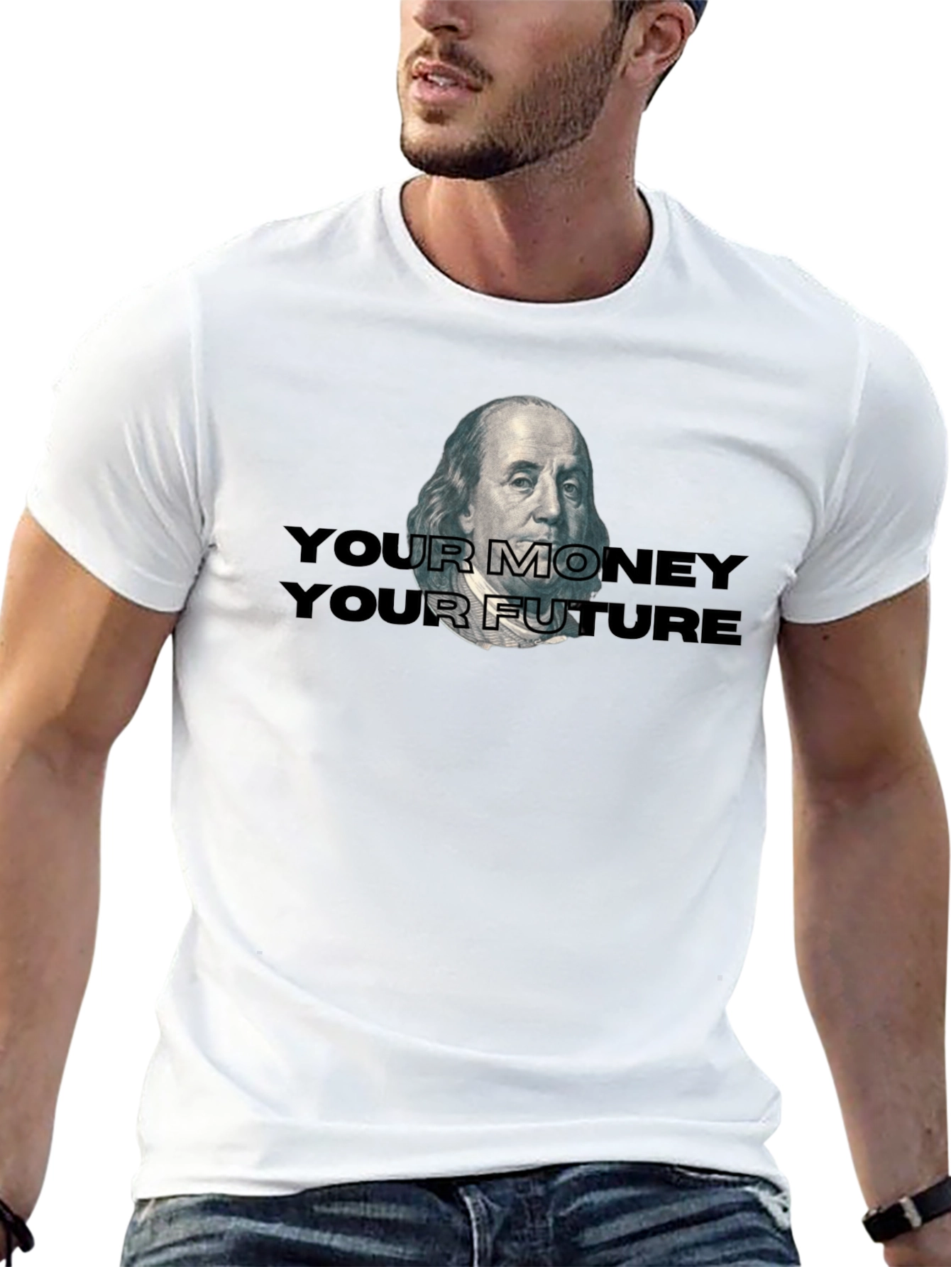 Your Money Your Future T-Shirt - Classic Black Tee
