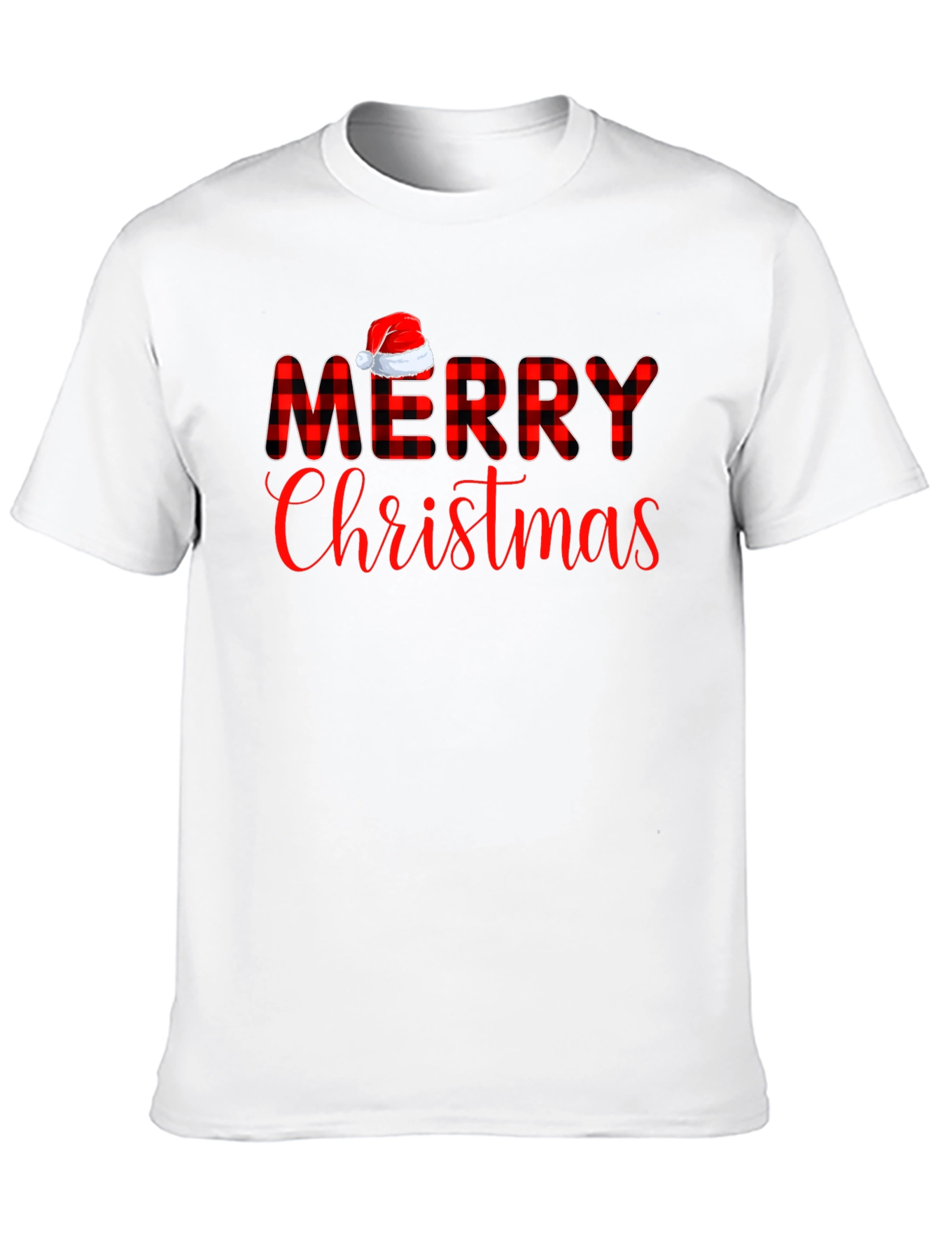 Merry Christmas Graphic Tee - Holiday Cheer