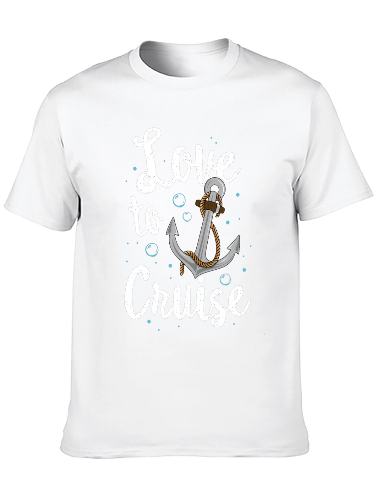 Love to Cruise T-Shirt Anchor Design