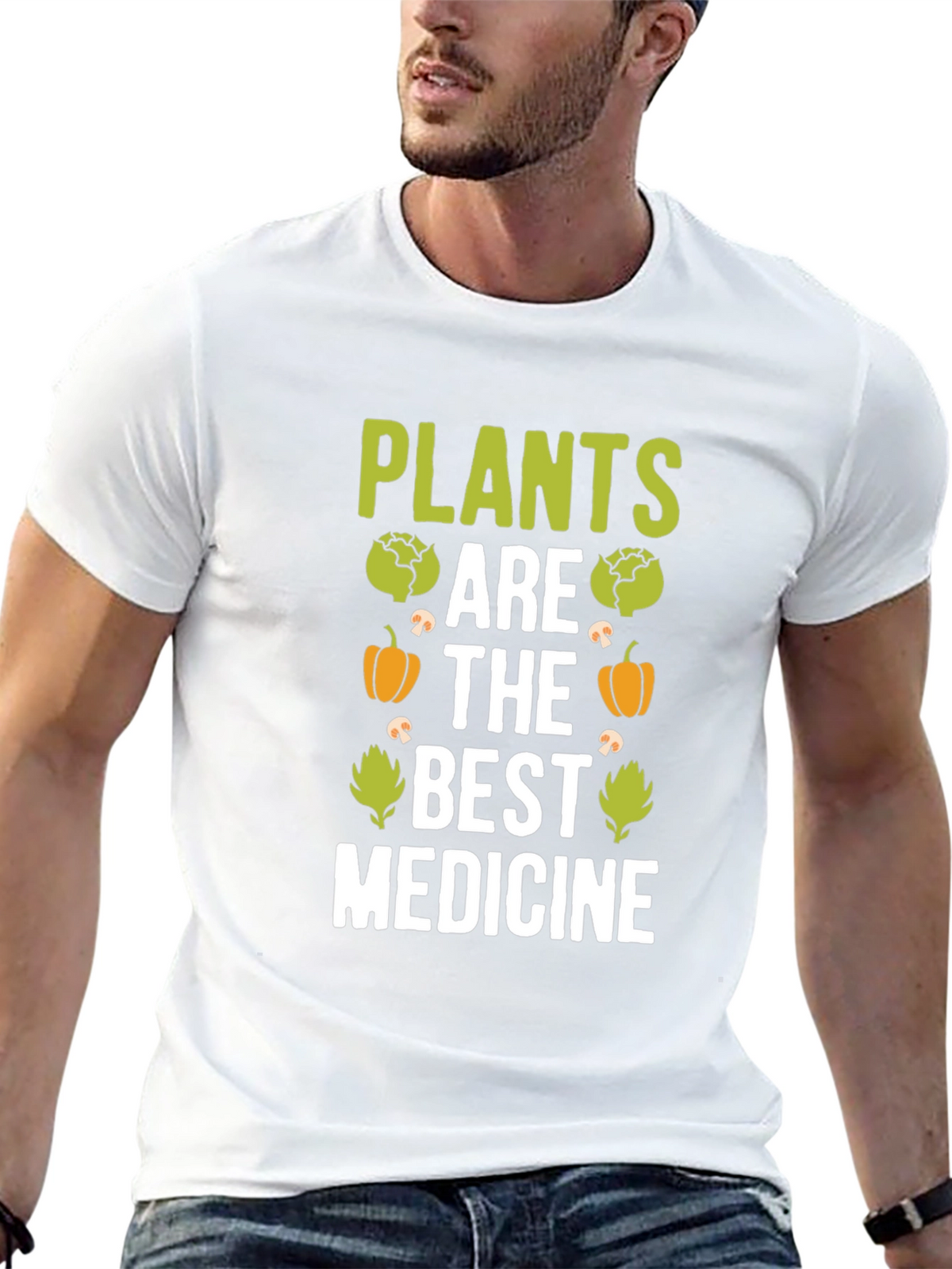 Plants are the Best Medicine Graphic Tee