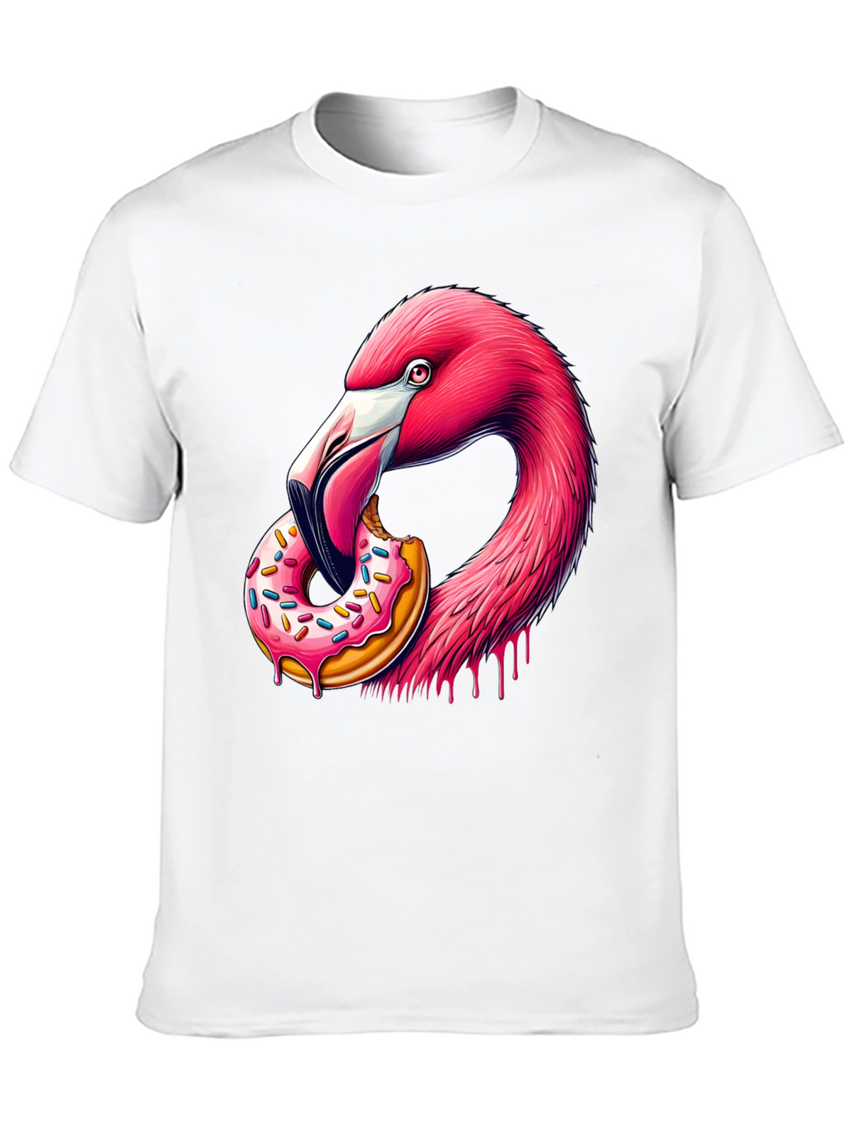 Flamingo Donut Graphic Tee