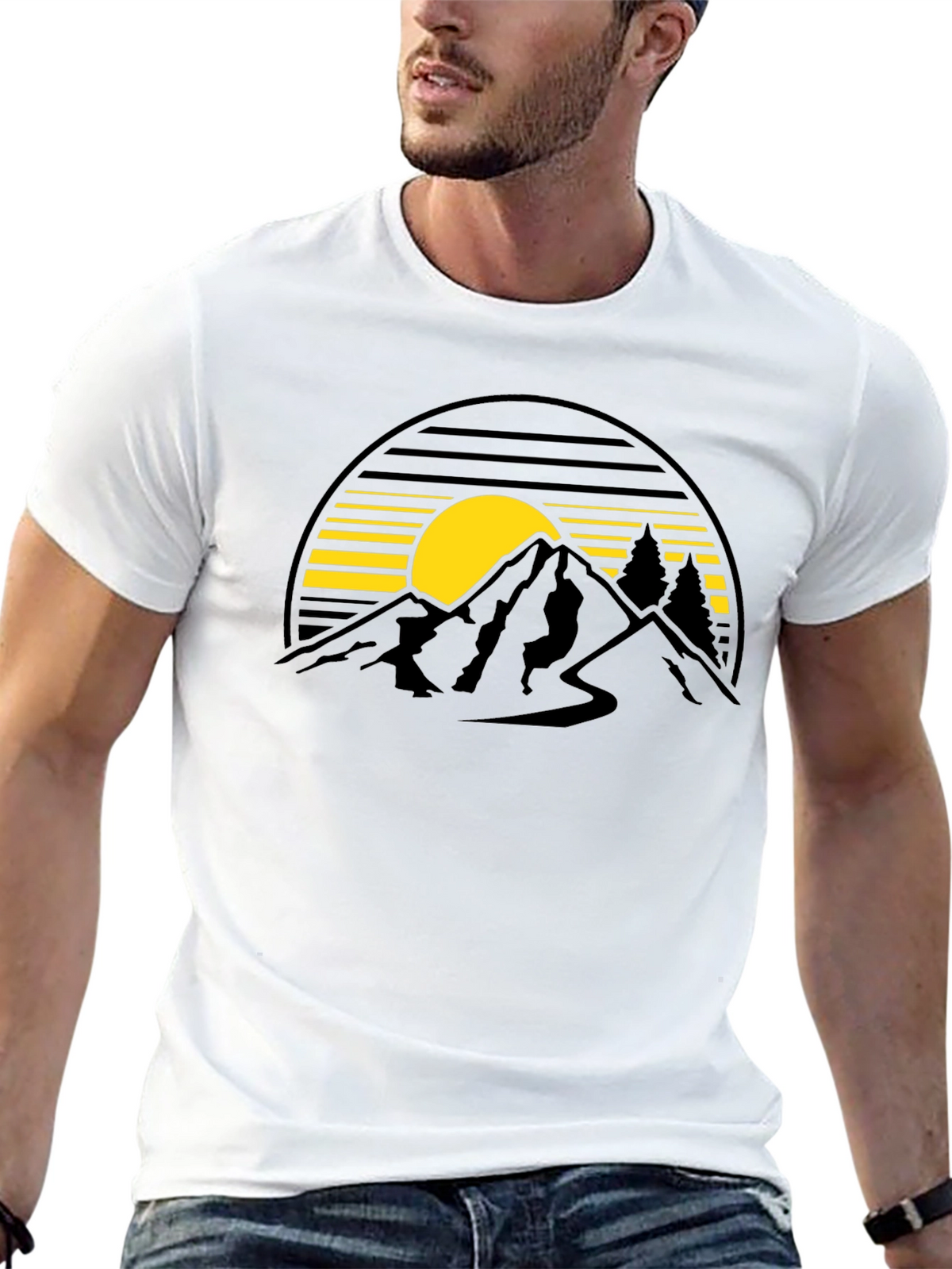 Mountain Sunset Graphic Tee