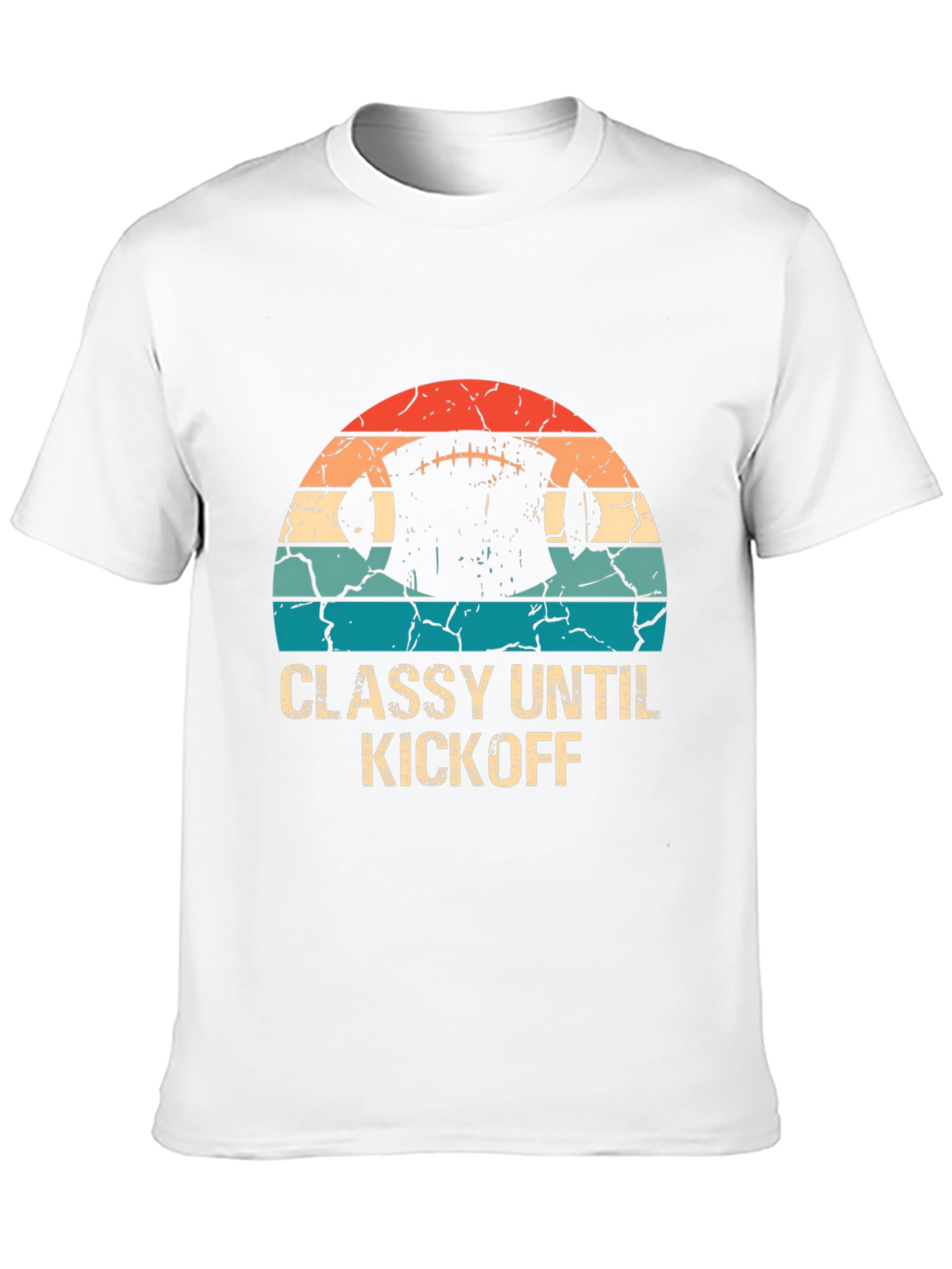 Classy Until Kickoff Graphic Tee