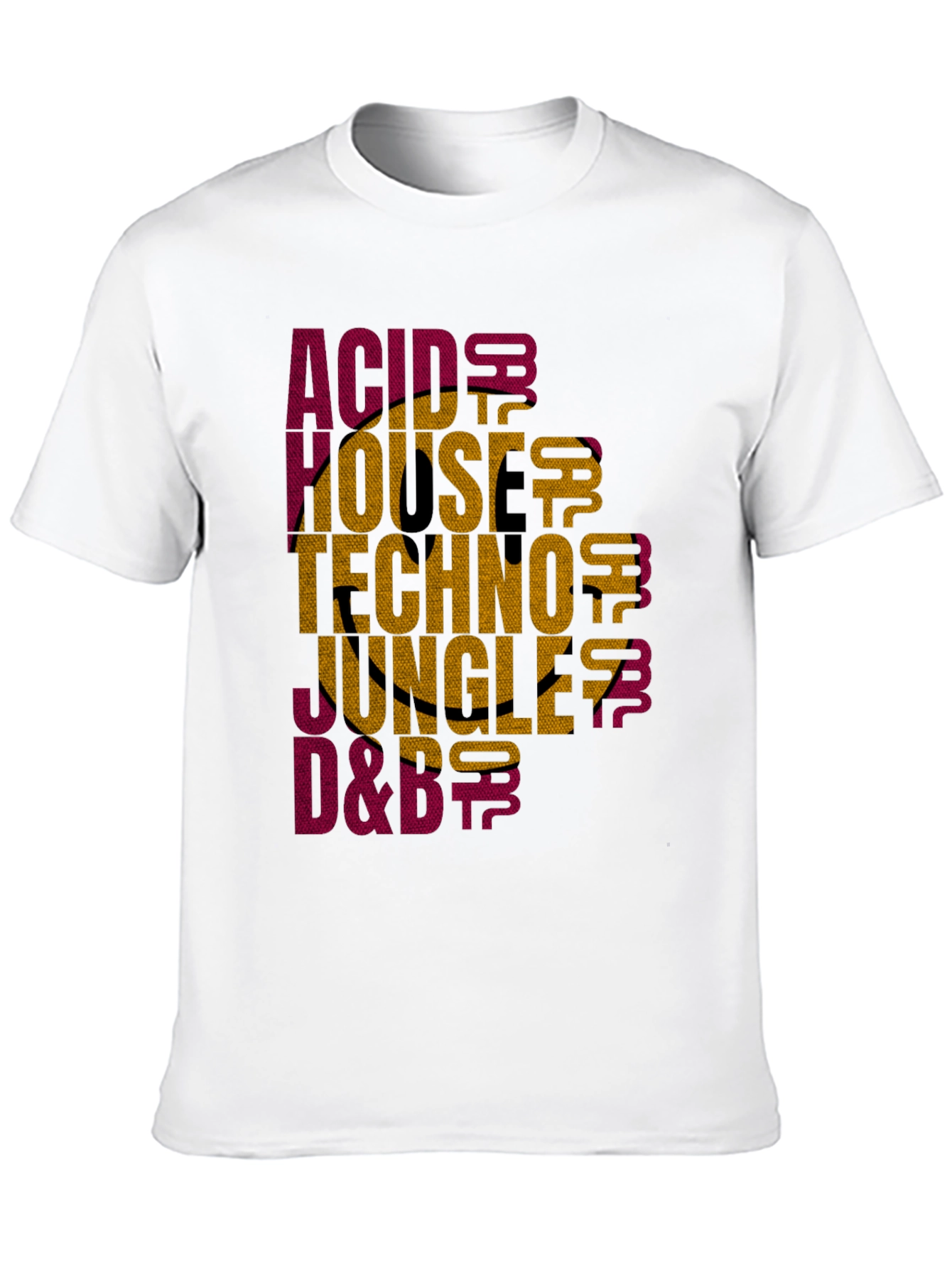 Acid House Techno Music Graphic T-Shirt