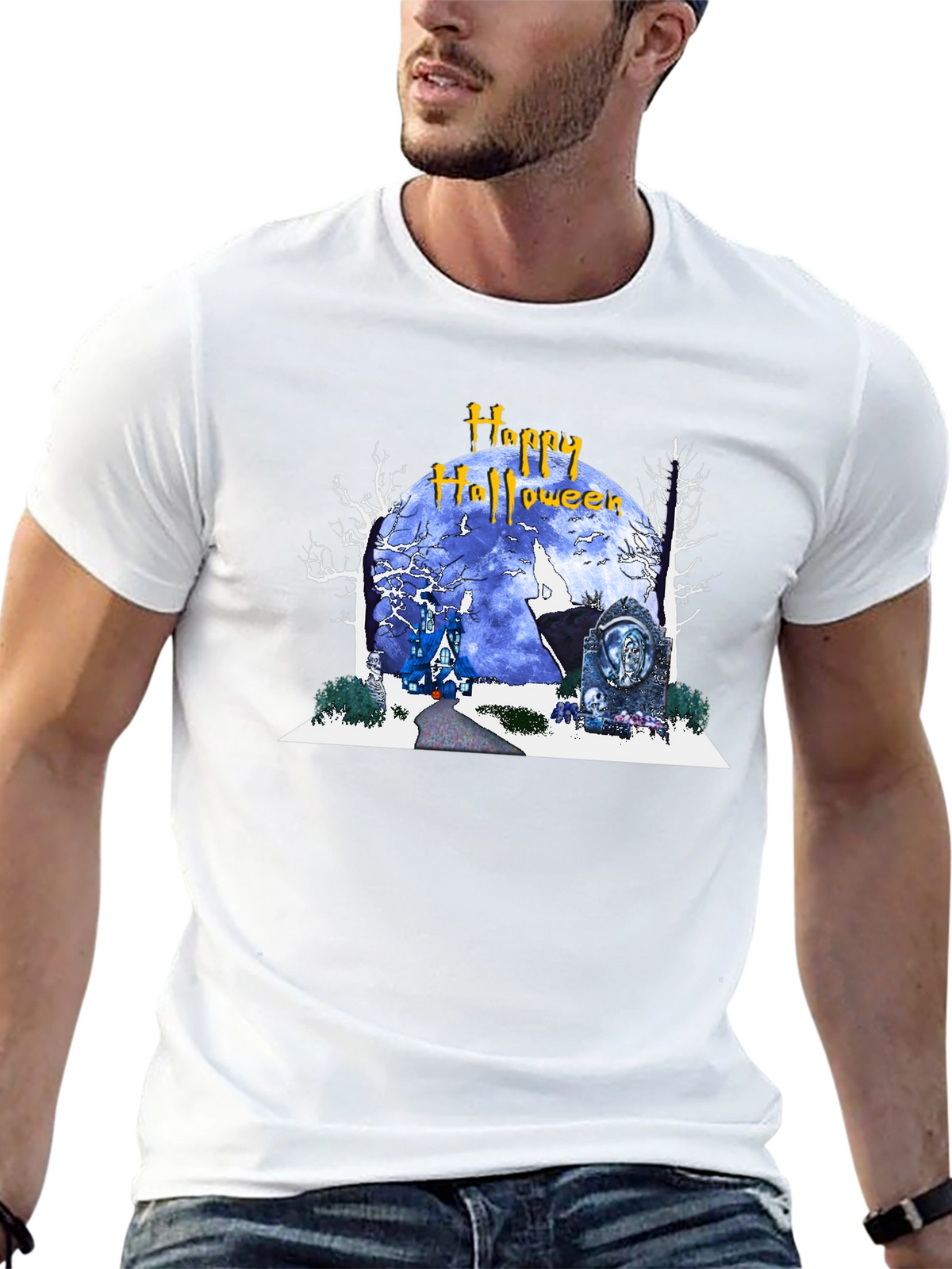 Halloween Moon T-Shirt
