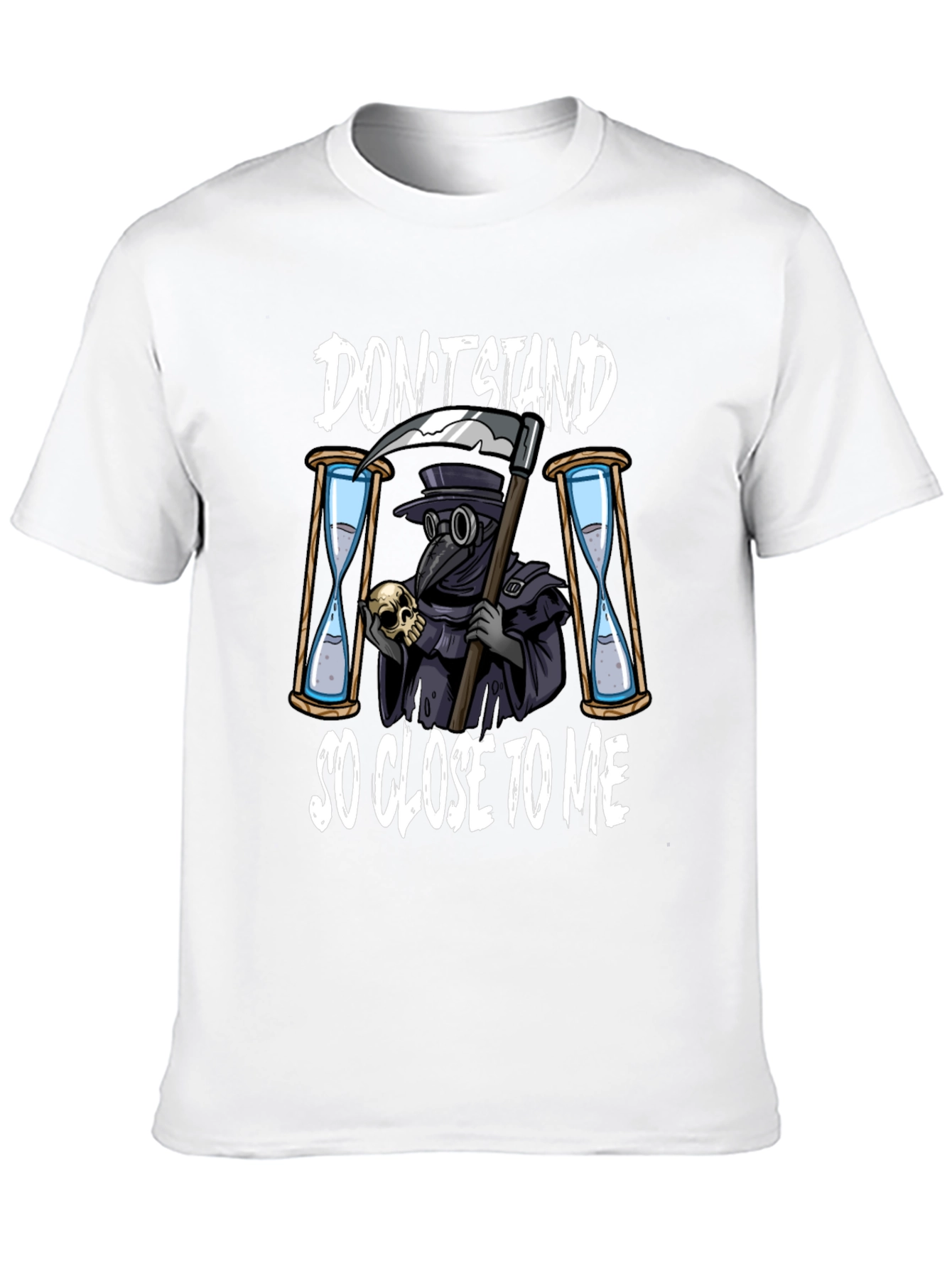 Dont Stand So Close T-Shirt Grim Reaper Design