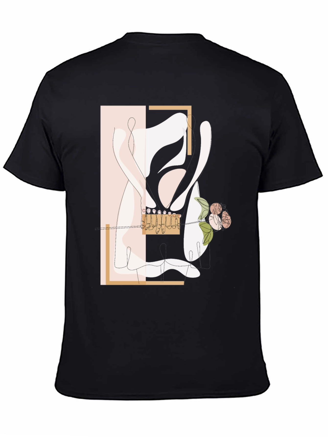 Abstract Ballet T-Shirt - Stylish Dance Design