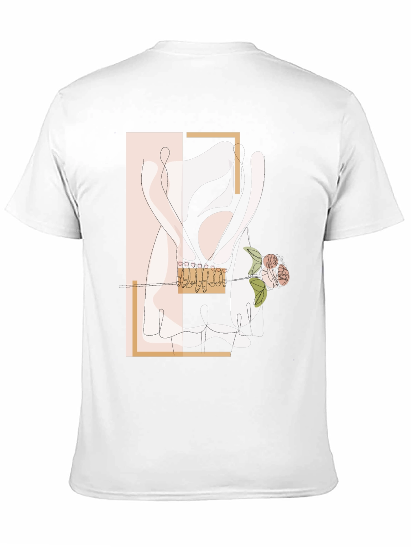 Abstract Ballet T-Shirt - Stylish Dance Design
