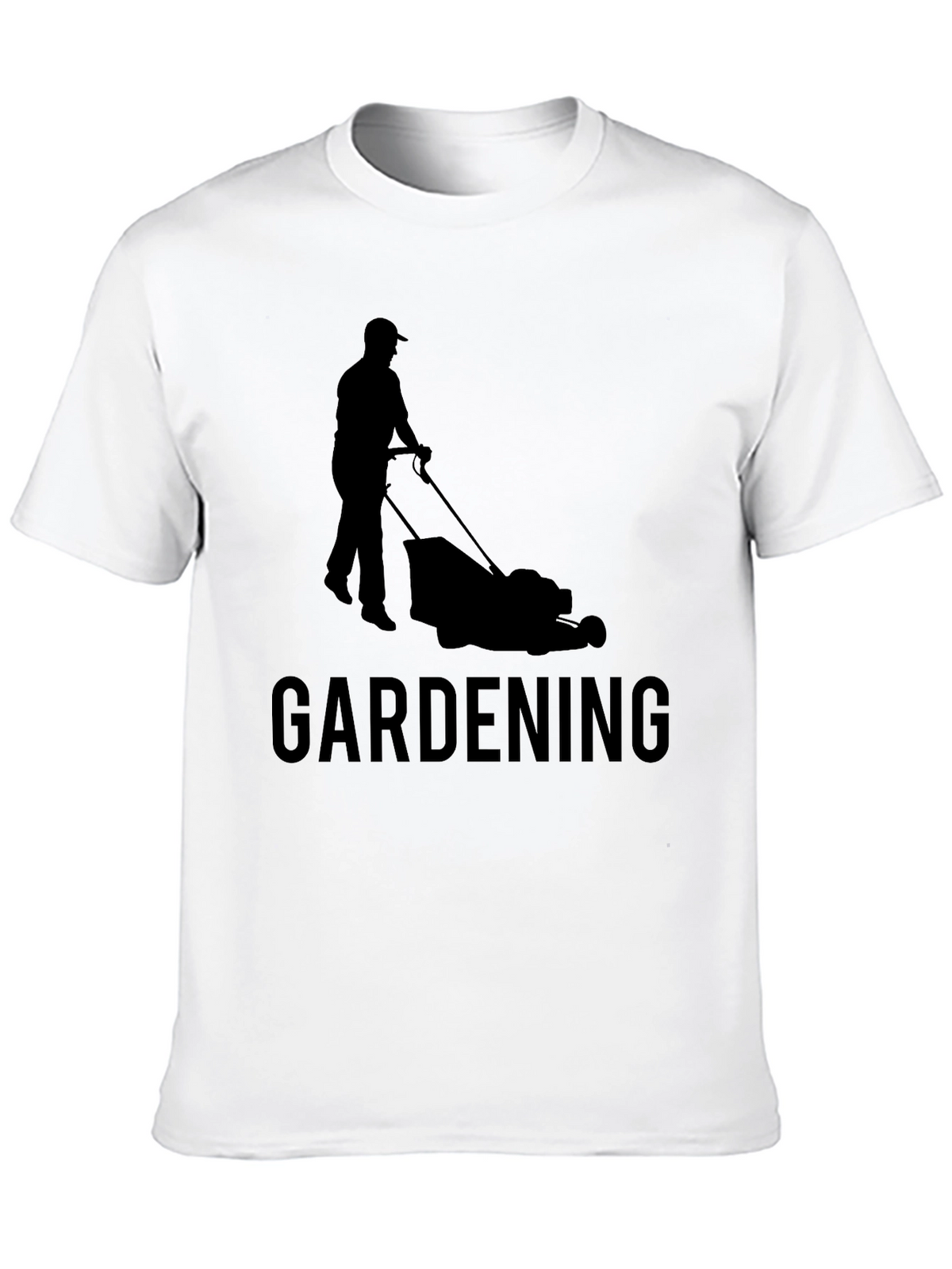 Gardening T-Shirt - Lawn Mower Graphic
