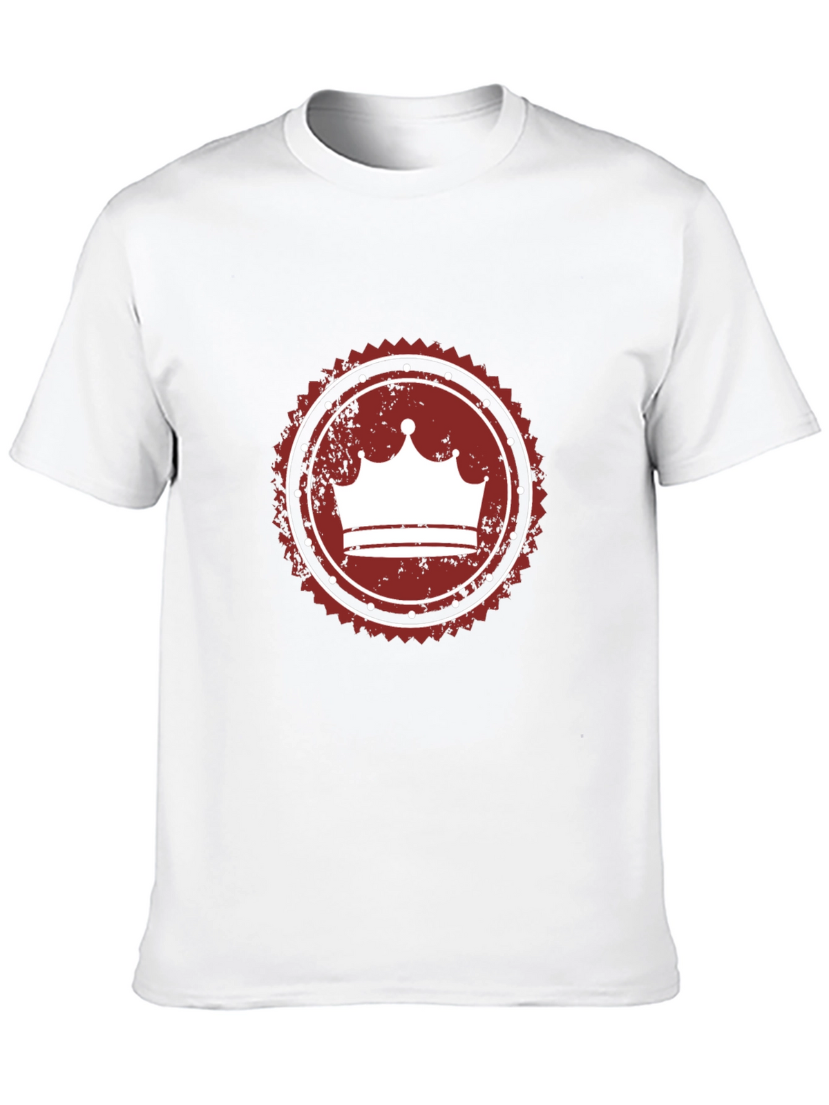 King Crown Seal Graphic Mens T-Shirt