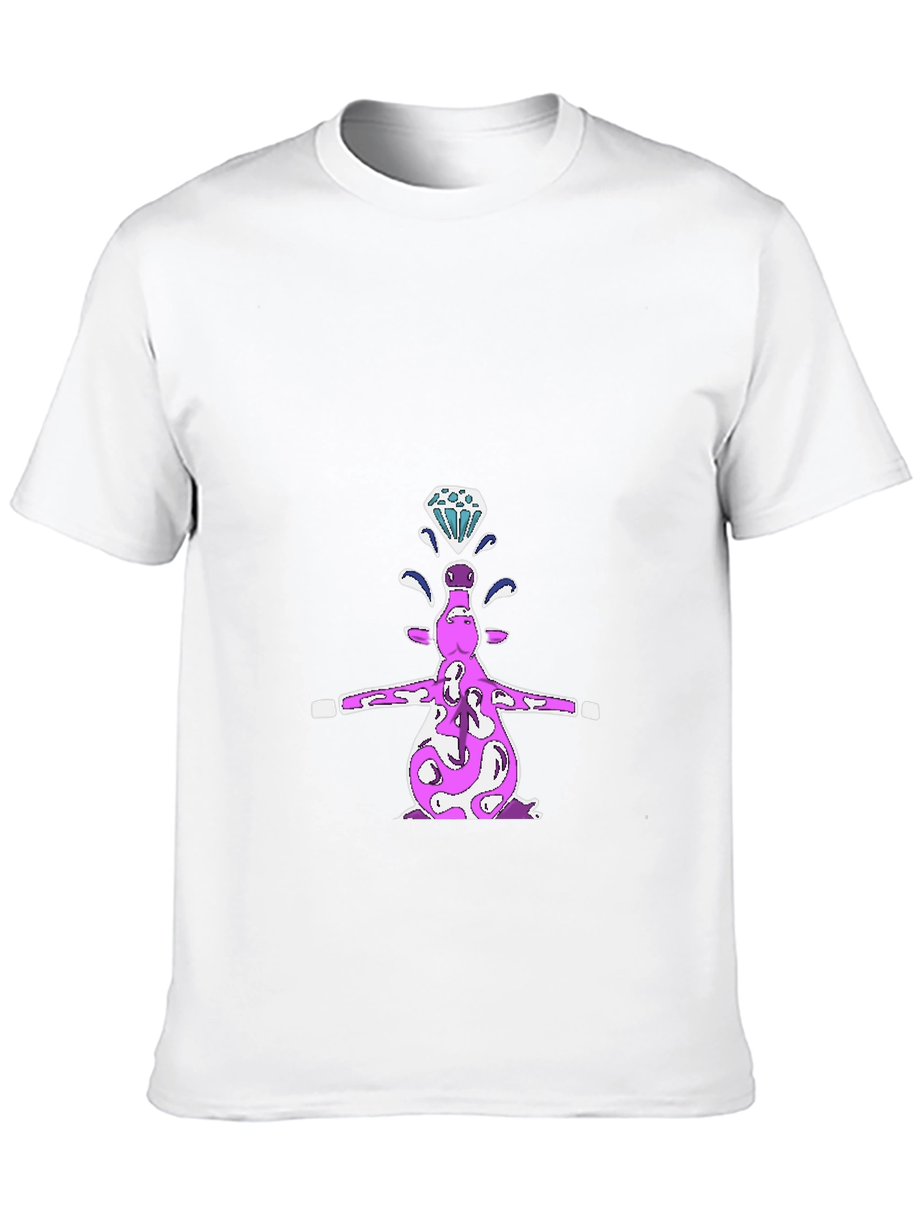 Diamond Cow Black T-Shirt