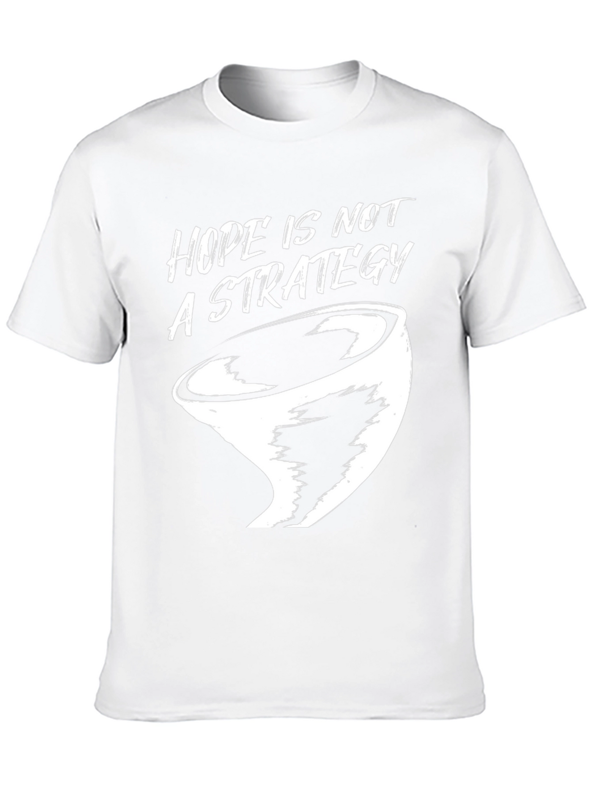 Hope Is Not a Strategy Graphic Tee - Black