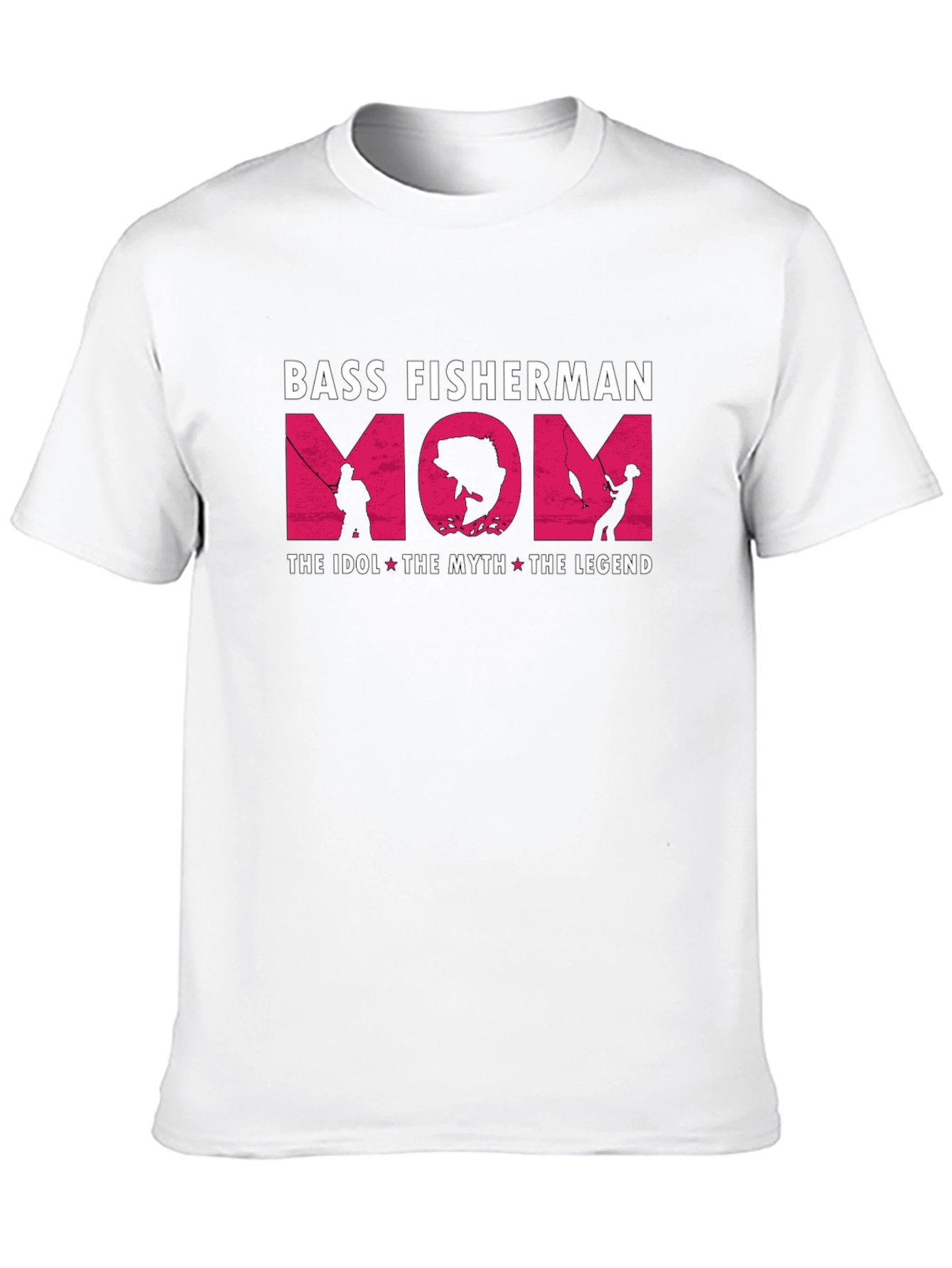 Bass Fisherman Mom T-Shirt