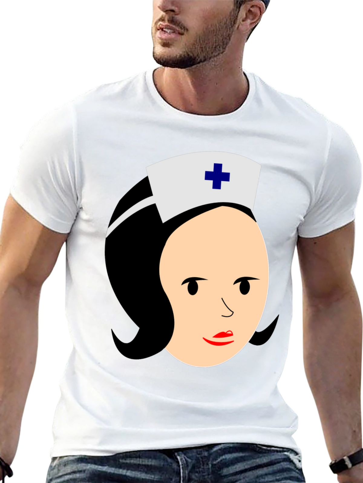 Nurse Graphic T-Shirt - Classic Black Tee