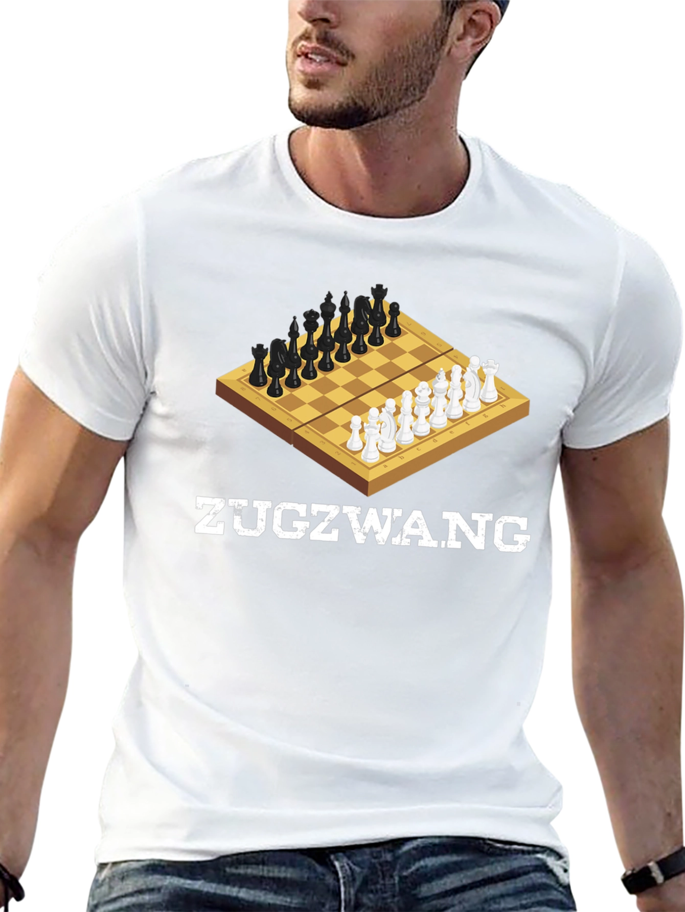 Zugzwang Chess T-Shirt - Strategy Game Tee