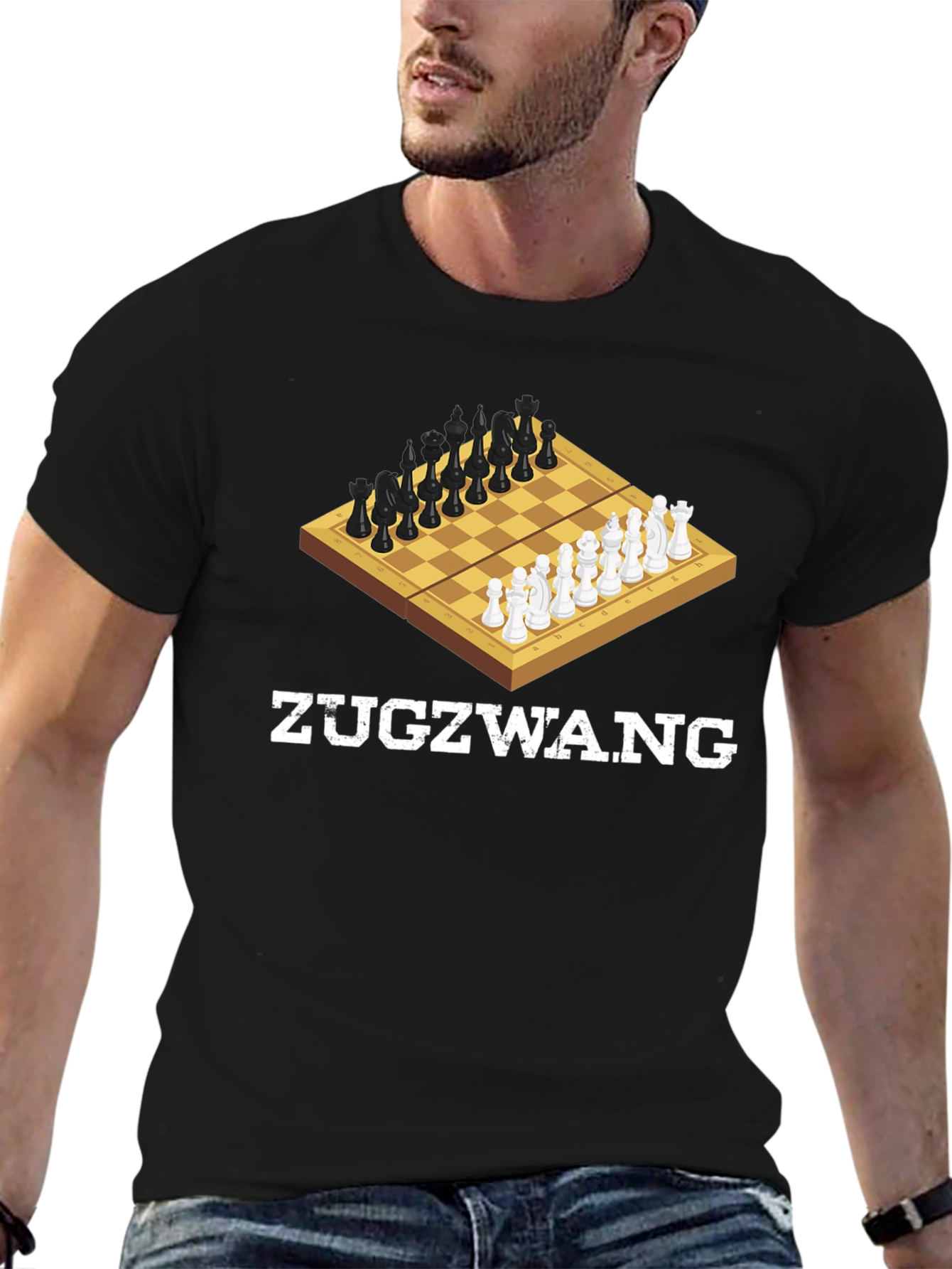 Zugzwang Chess T-Shirt - Strategy Game Tee