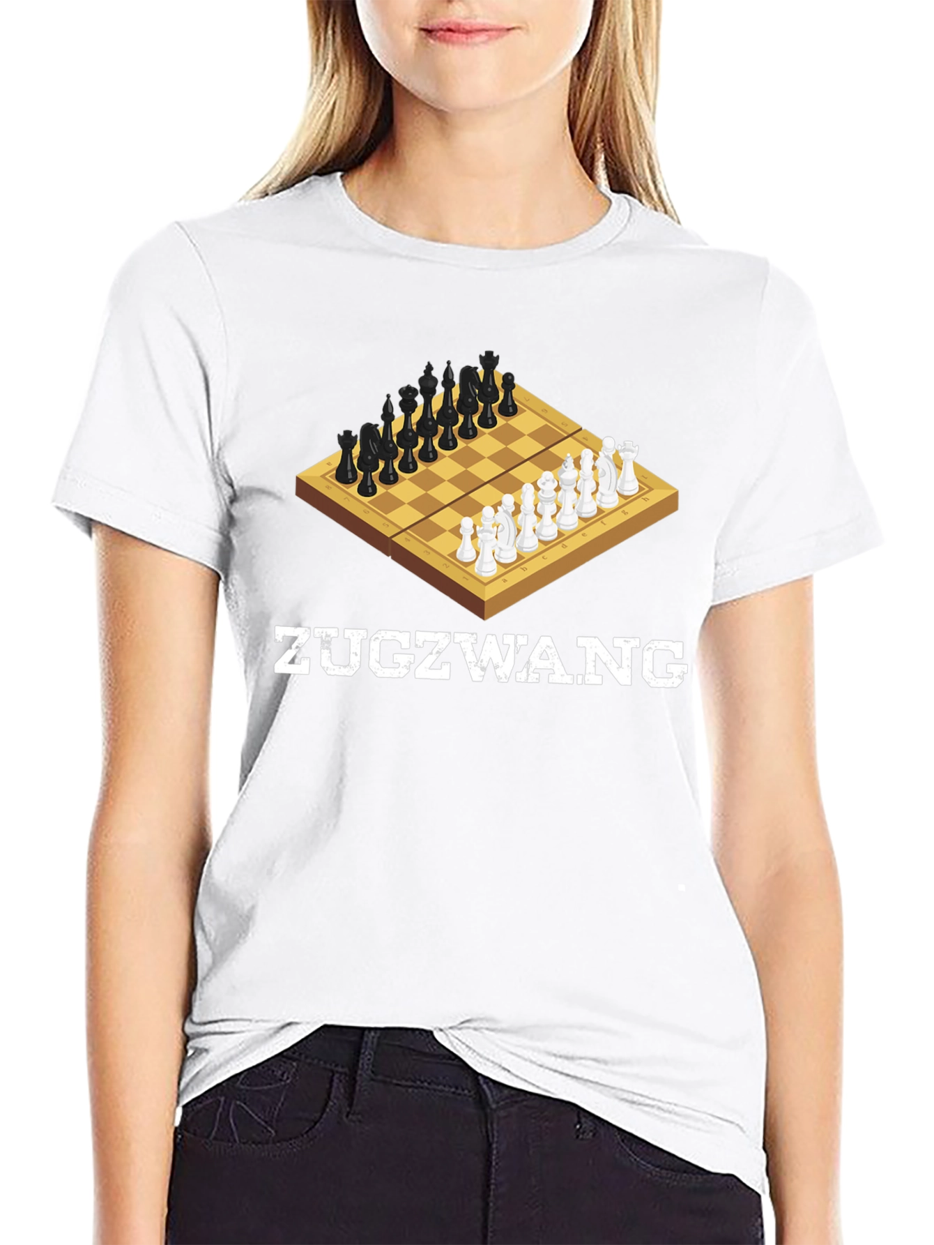 Zugzwang Chess T-Shirt - Strategy Game Tee